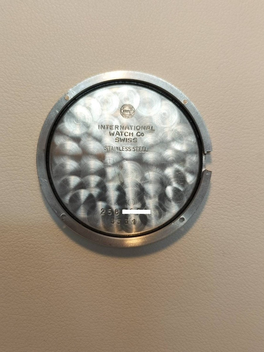 IWC Sea Portofino 3331 Quartz Movement, Caliber IWC2210, Stainless Steel, Leather Strap, Genuine Stainless Steel Buckle, White Dial, Overhauled