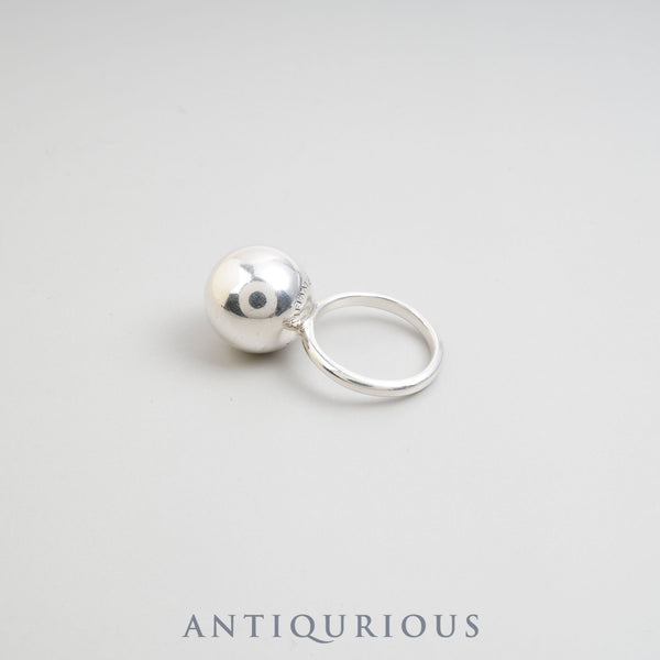 Tiffany Ring Hardware Ball Large SV925 Size 13