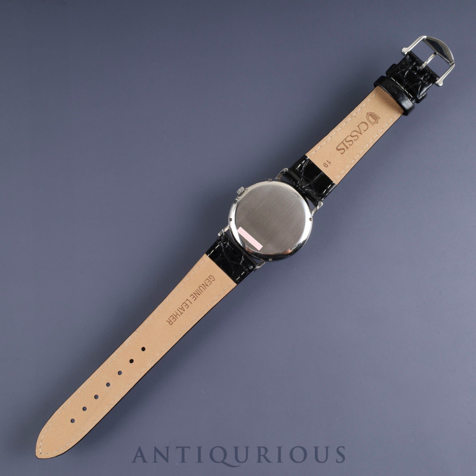 IWC Portofino 3331 Quartz Cal.IWC 22105 SS Leather Genuine Buckle (SS) White Dial Overhauled IWC