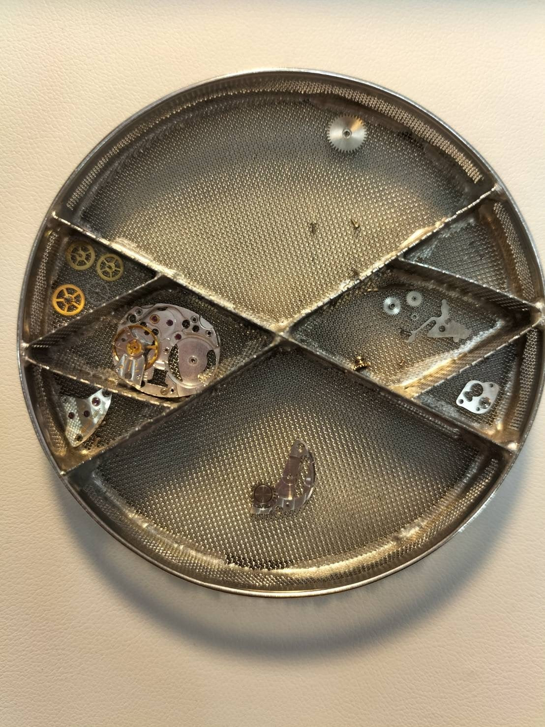 Jaeger-LeCoultre Rectangular 6149.21 Manual winding 750YG Leather Aftermarket buckle (GP) Gold dial Overhauled