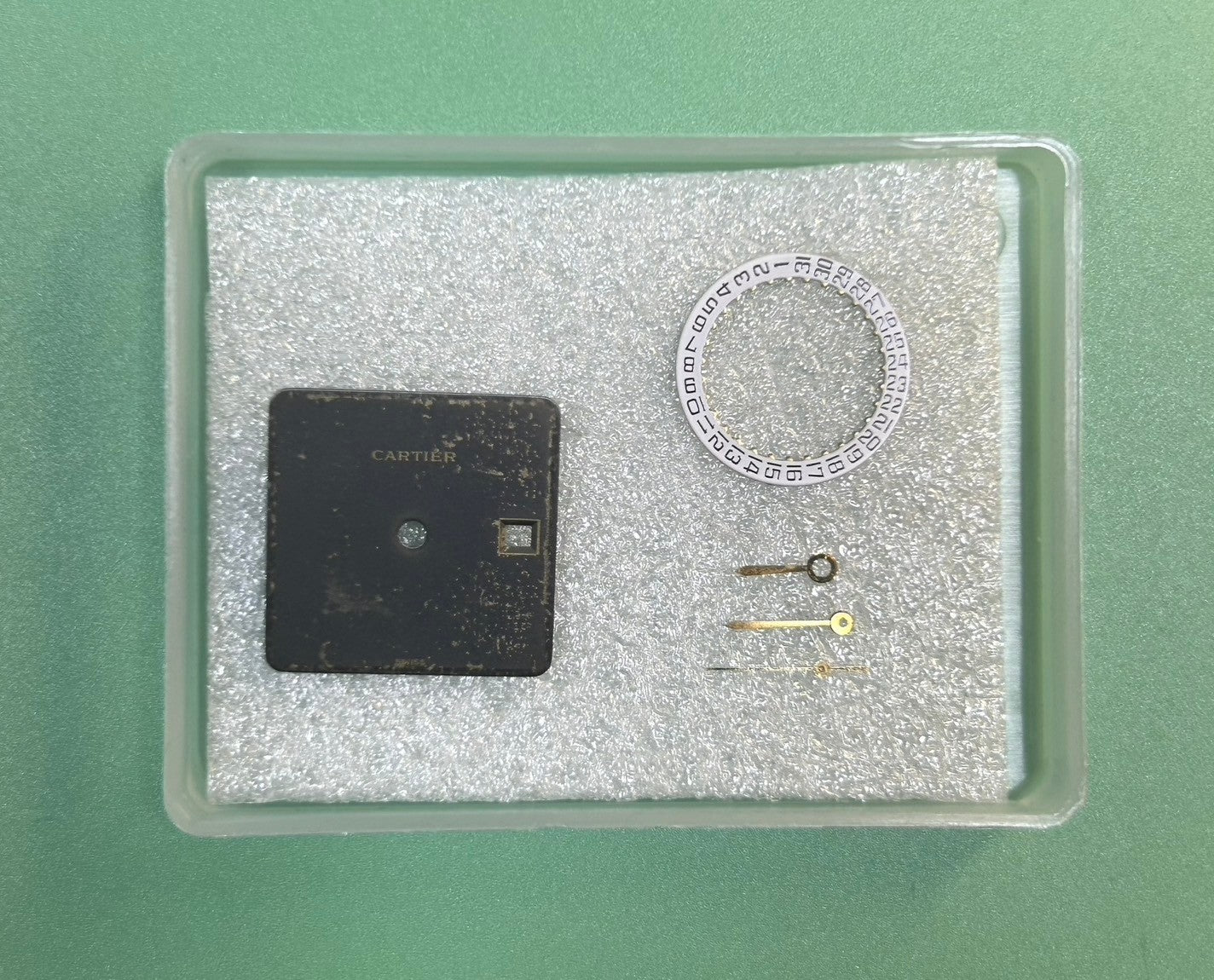 カルティエ サントス ガルベ LM 2961 自動巻き Cal.2671 SS/YG SS/YG ゴーストグレー文字盤 オーバーホール済み