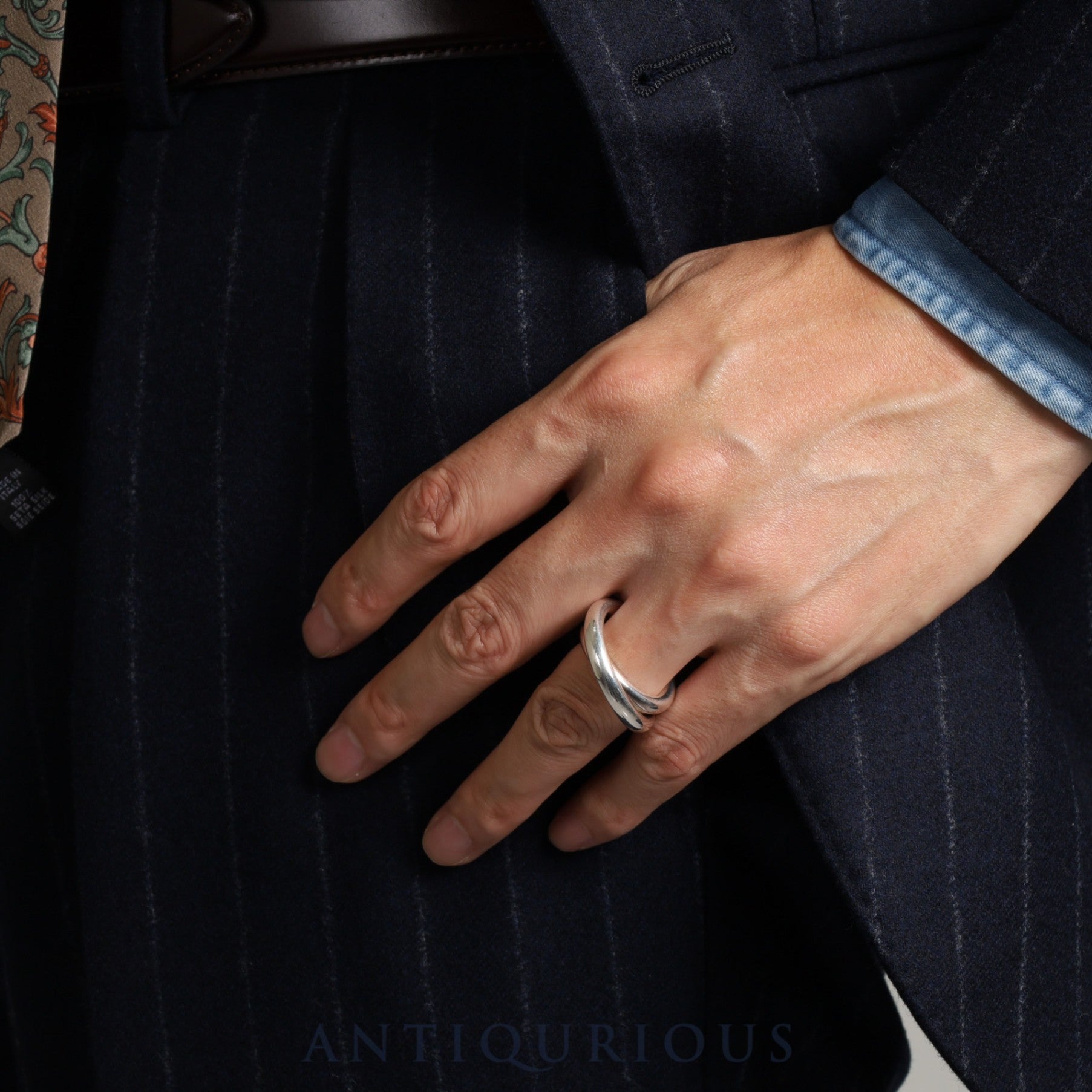 エルメス リング ヴェルティージュ スターリングシルバー #54