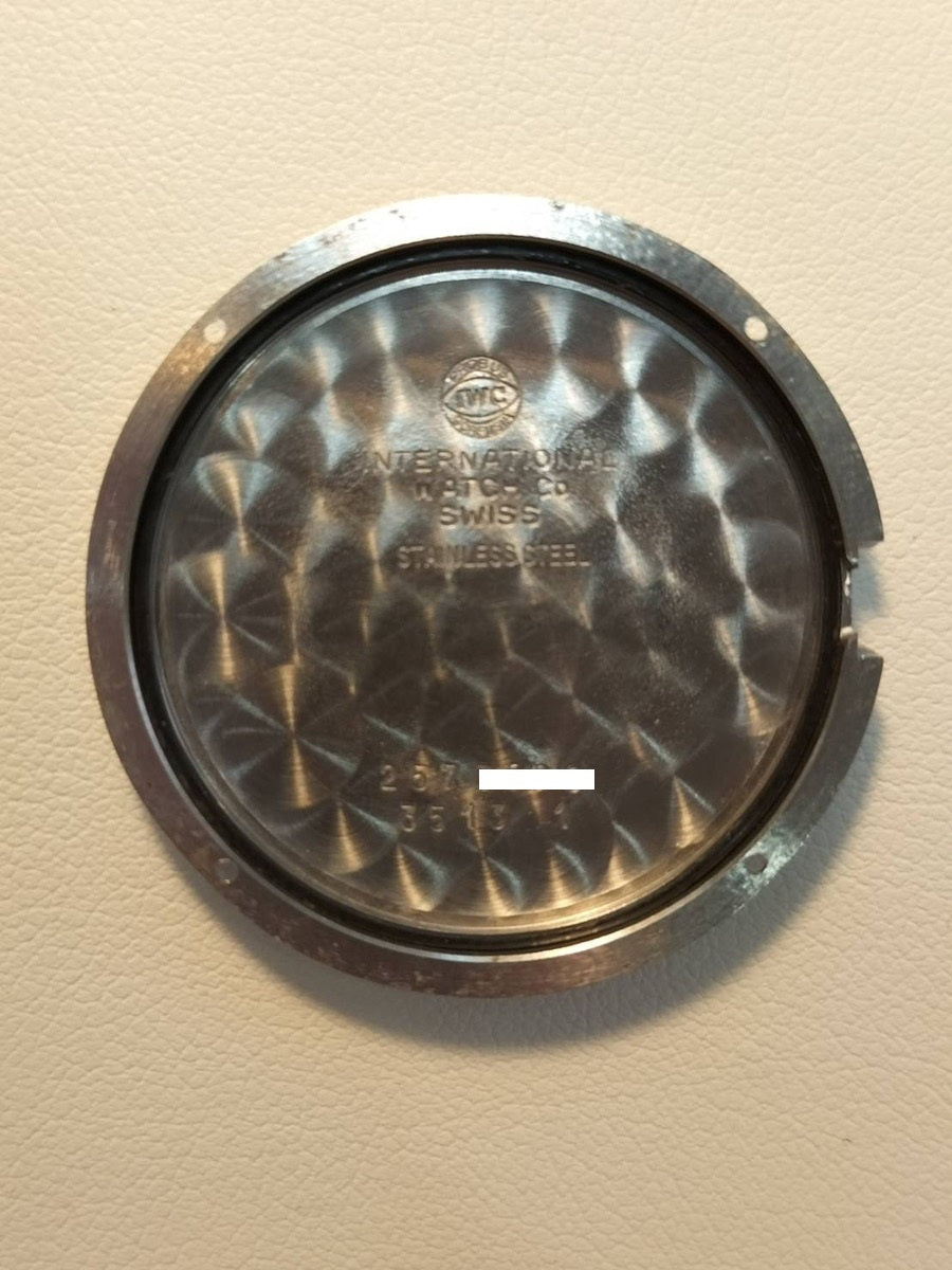 アイダブリュシー ポートフィノ 3513 1 自動巻き Cal.37521 SS 革 純正尾錠(SS) ホワイト文字盤 オーバーホール済み IWC