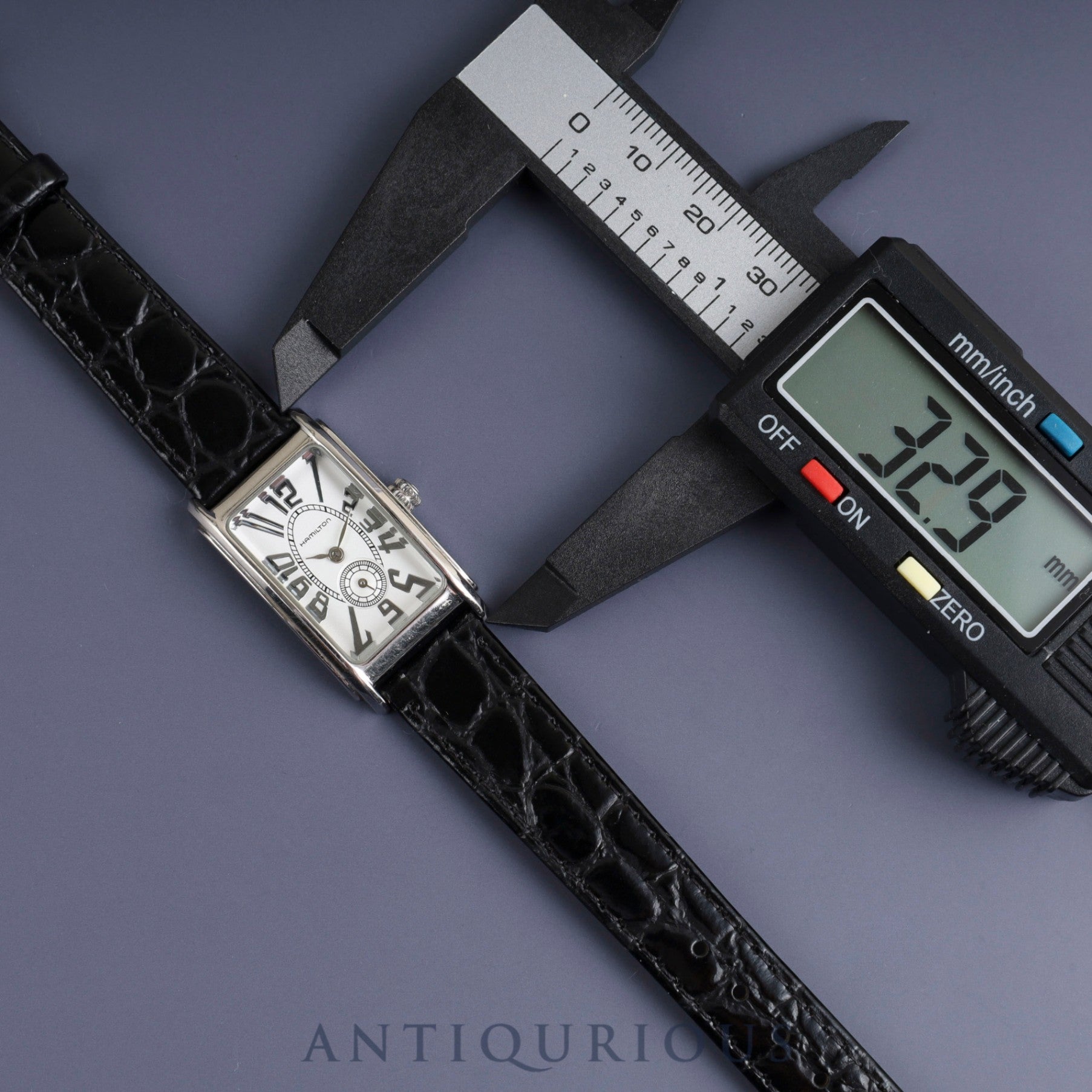 Hamilton Ardmore H112110 / 980.153 Quartz Cal.980.153 SS Leather Third party buckle (SS) Silver dial Overhauled