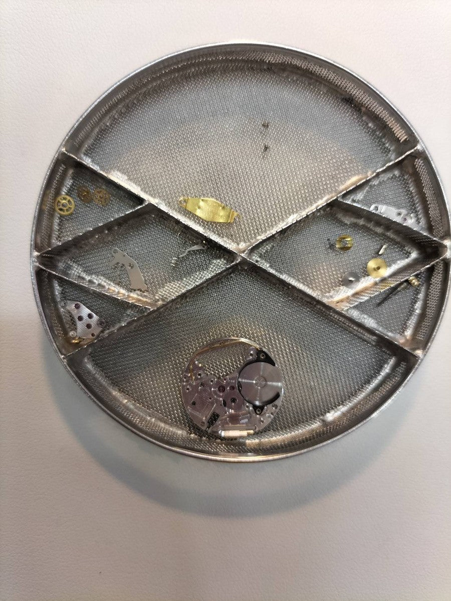 カルティエ マスト ヴァンドーム VLC SM クォーツ Cal.81 SV925 革 純正尾錠(GP) ブラックローマン文字盤 オーバーホール済み