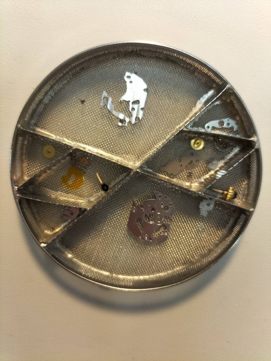 Cartier Must Tank SM W1003154 / 1613 Quartz Cal.057 SV925 Leather Genuine D-buckle (GP) Ivory Roman Dial Box Booklet Warranty (1997) Overhauled