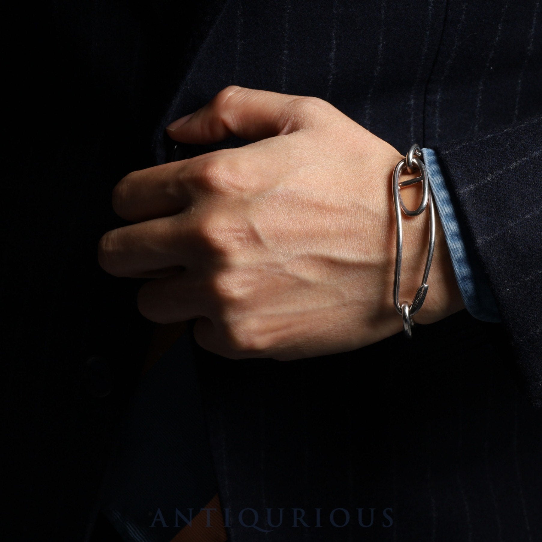 Hermes Bracelet Punk Safety Pin SV925