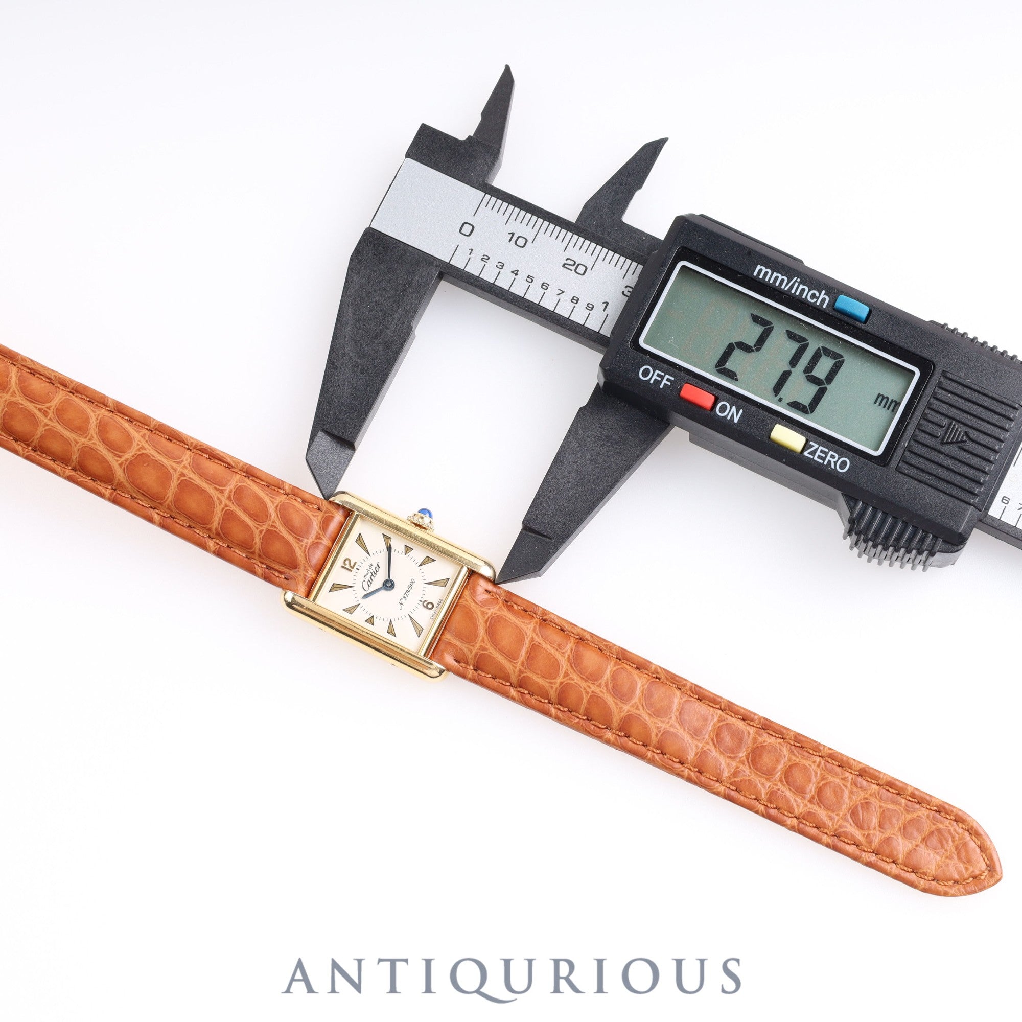 Cartier Must Tank SM QZ 1613 Genuine Buckle 500 Pieces Limited Edition Dial Cartier Boutique Complete Service