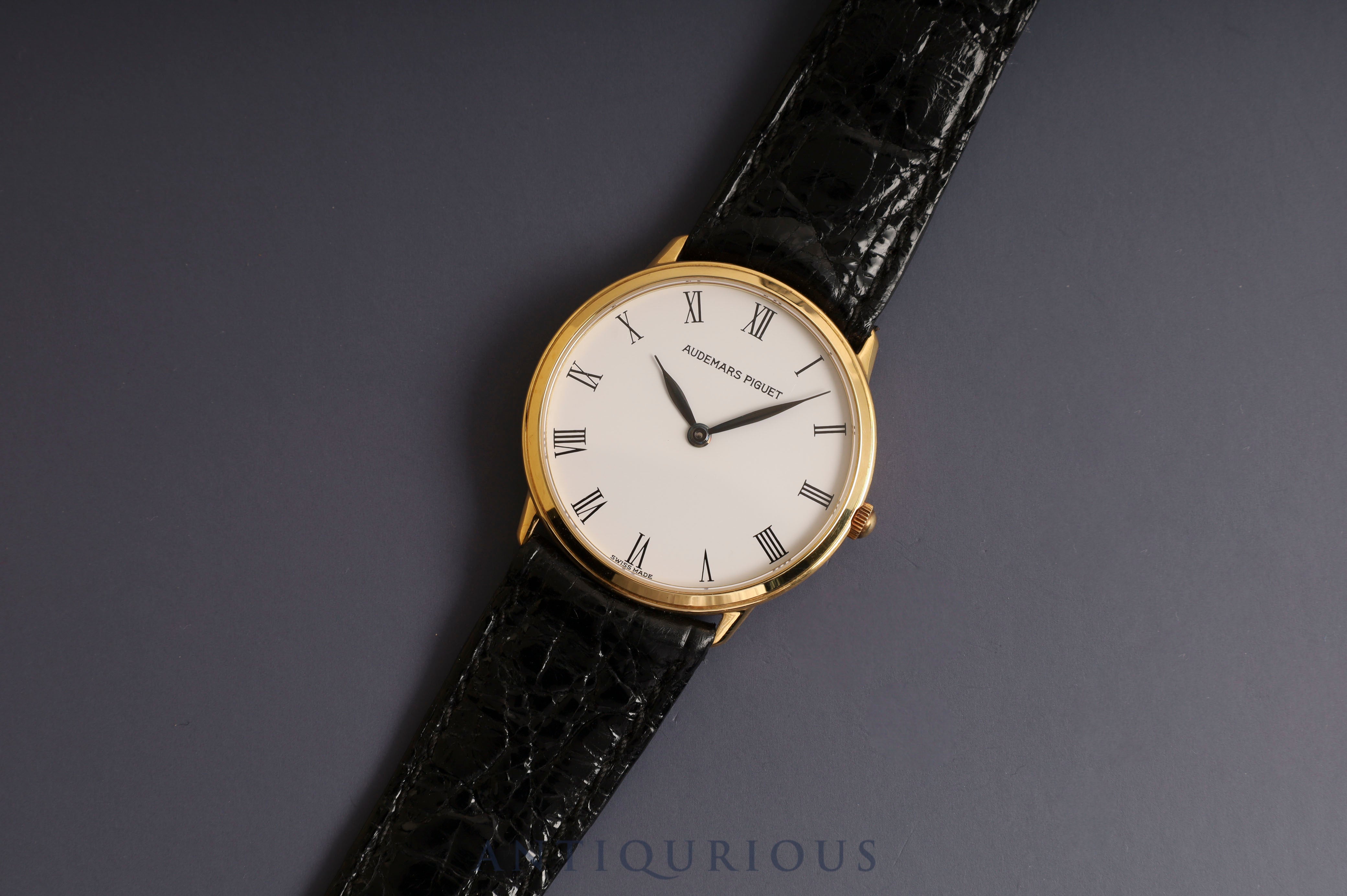 Audemars Piguet YG case white dial