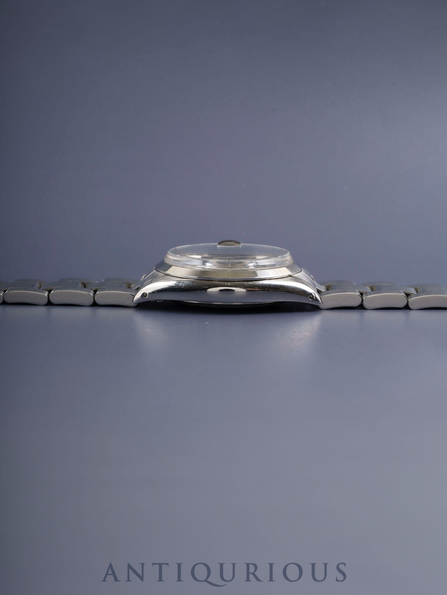 Rolex Oyster Perpetual Date 1500 Automatic Caliber 1570 Stainless Steel Gray Dial 36mm No. 19 (1966) Overhauled