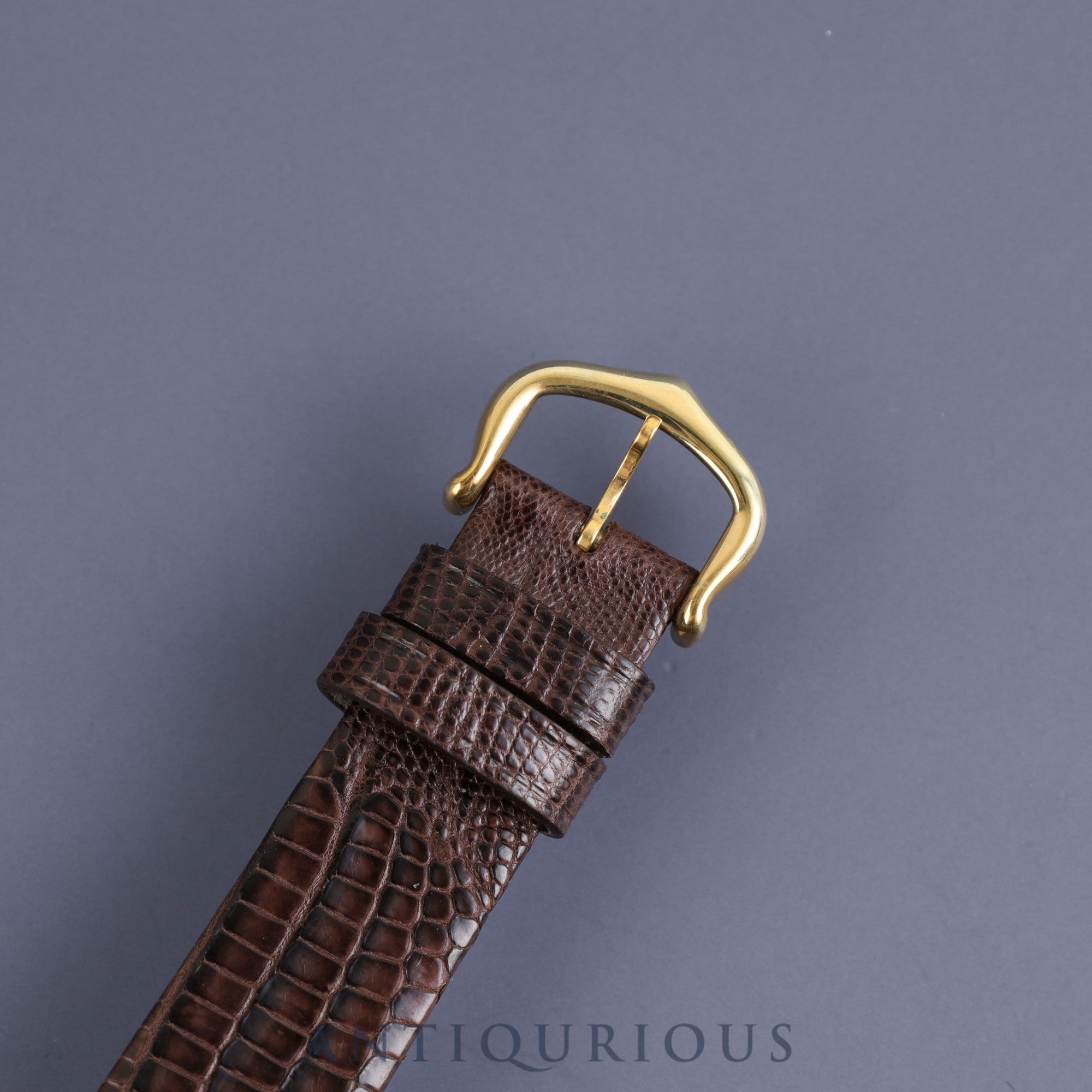 Cartier Must Tank SM 4919123 / 3 66001 Quartz Caliber 057 SV925 Leather Strap with Genuine GP Buckle, Square Trinity Dial, Box, Warranty Card, Overhauled