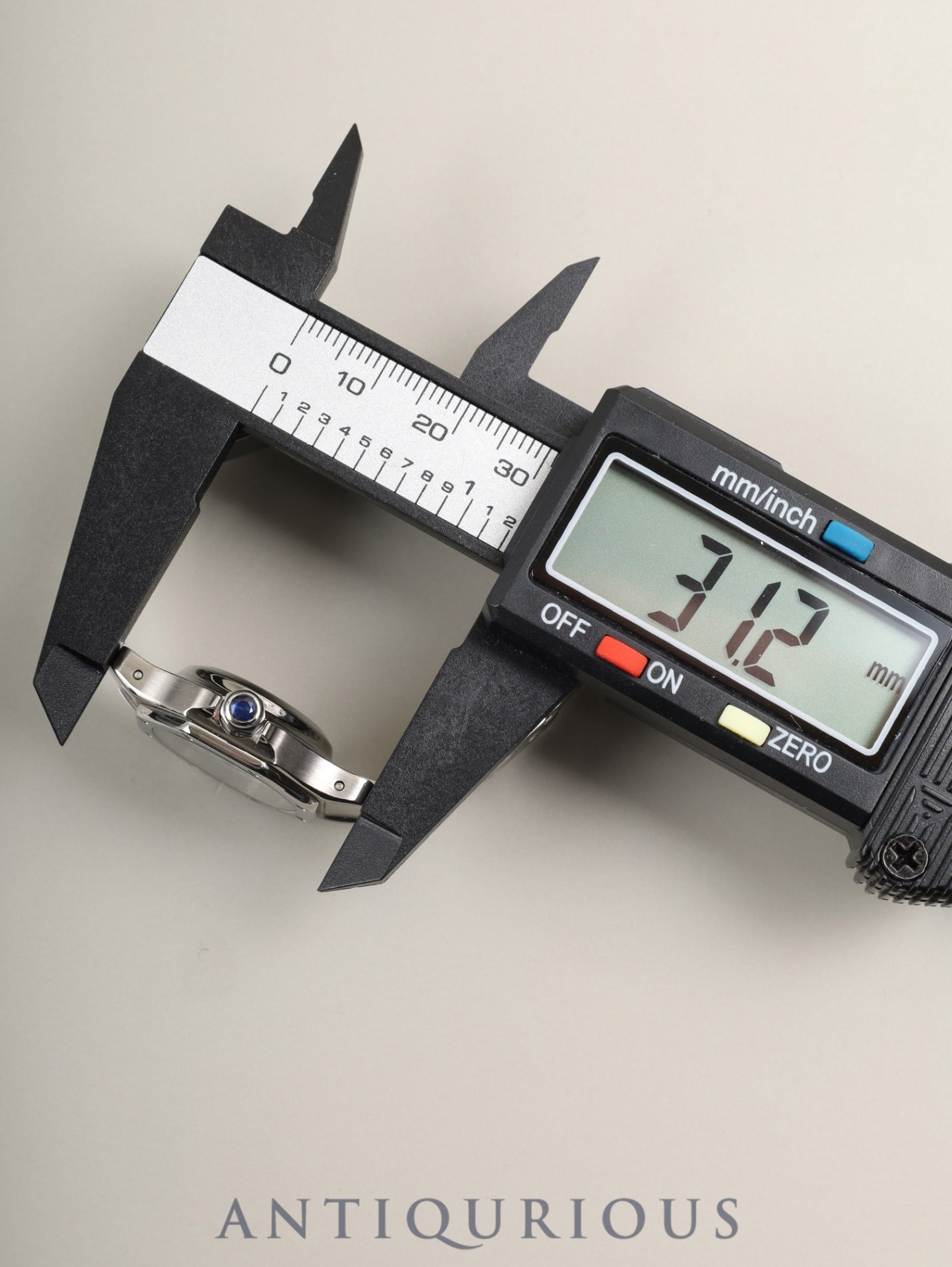 カルティエ サントス オクタゴン SM 0906 自動巻き Cal.ETA2670 SS SS ホワイトローマン文字盤 オーバーホール済み