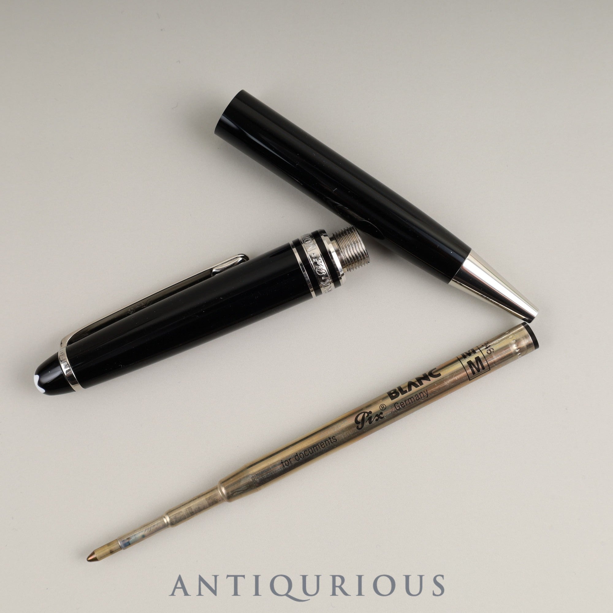 Montblanc Meisterstück Picks Twist Type Resin Ballpoint Pen Box Warranty Card (2005) New Refill