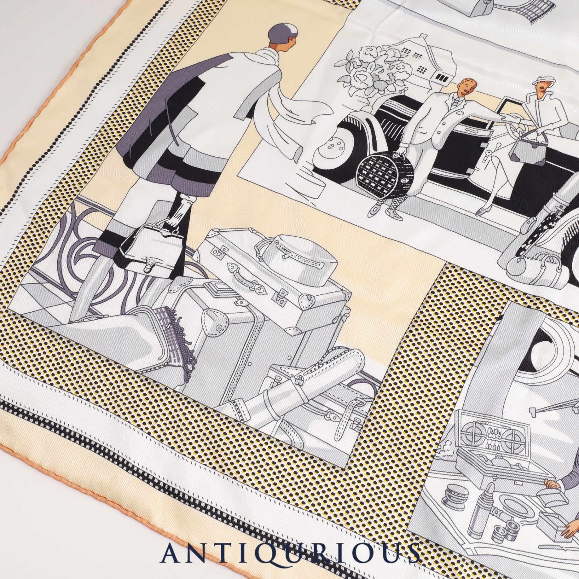 Hermes Scarf Carre 70 Car Comfort SILK 100%