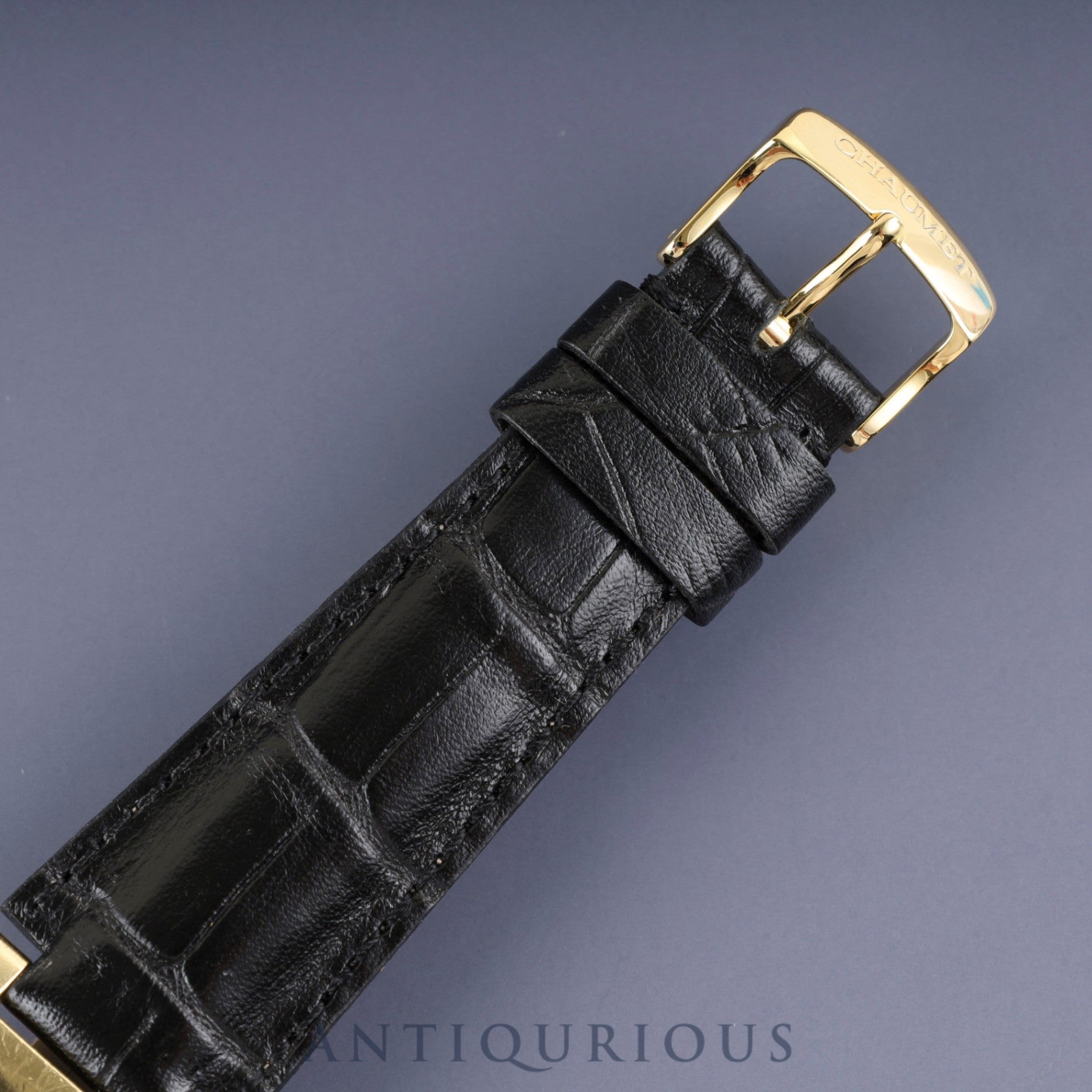 ショーメ スティル・ドゥ・ショーメ 750 クォーツ Cal.- 750YG 純正尾錠(GP)アイボリー文字盤 オーバーホール済み