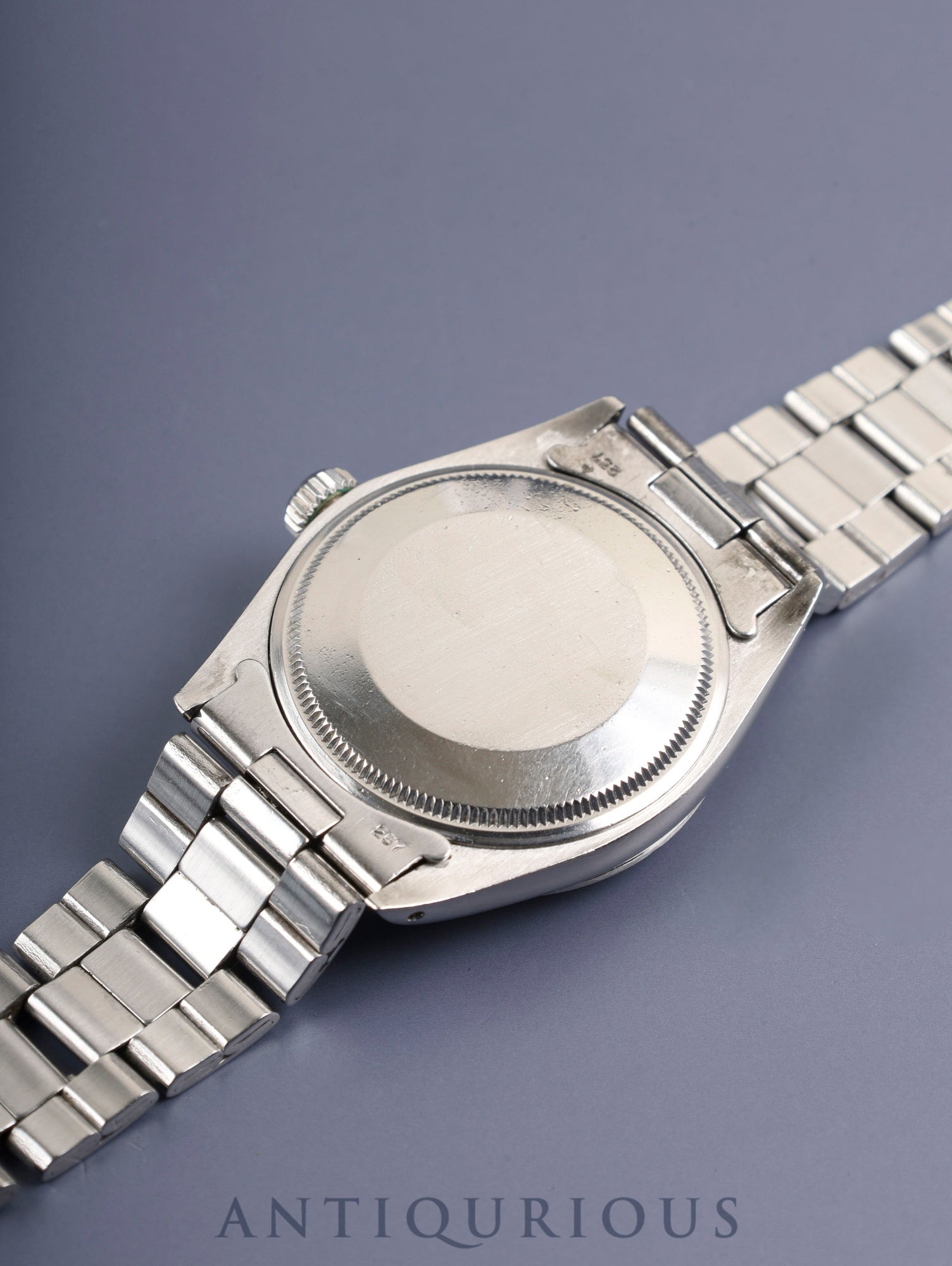 ロレックス オイスターパーペチュアルデイト 1500 自動巻き Cal.1570 SS SS シルバー文字盤 25番(1968年)クロノメーター証明書 冊子 オーバーホール済み