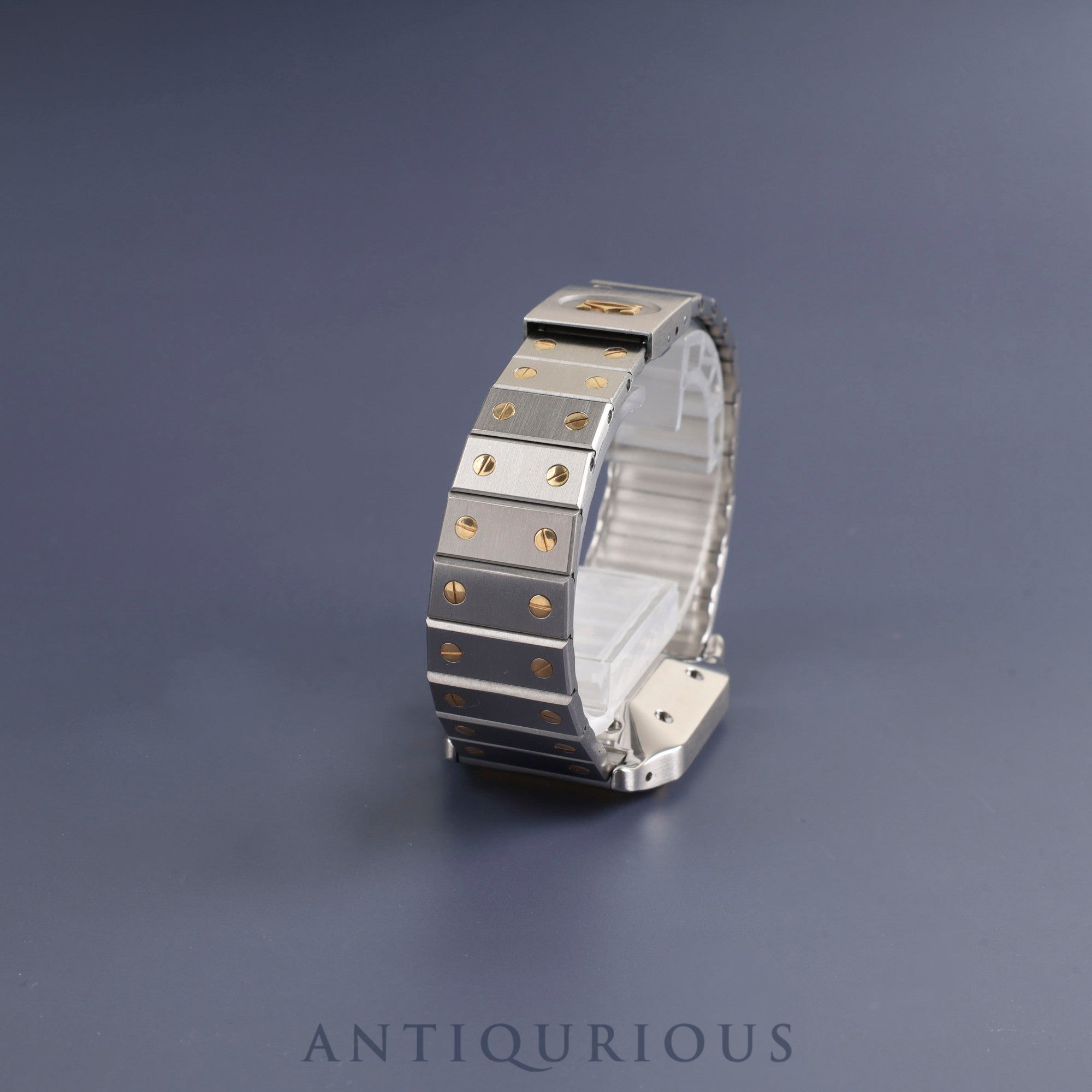 カルティエ サントス ガルベ LM 1172961 自動巻き SS/YG SS/YG ホワイトローマン文字盤 オーバーホール済み