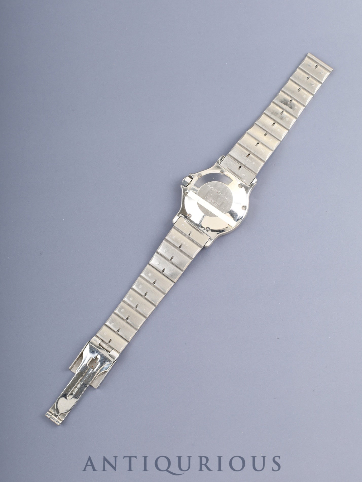 カルティエ サントス オクタゴン LM 2966 自動巻き Cal.ETA2671 SS/YG SS/YG ホワイトローマン文字盤(SWISS表記) 箱 冊子 保証書(1986年)タグ オーバーホール済み