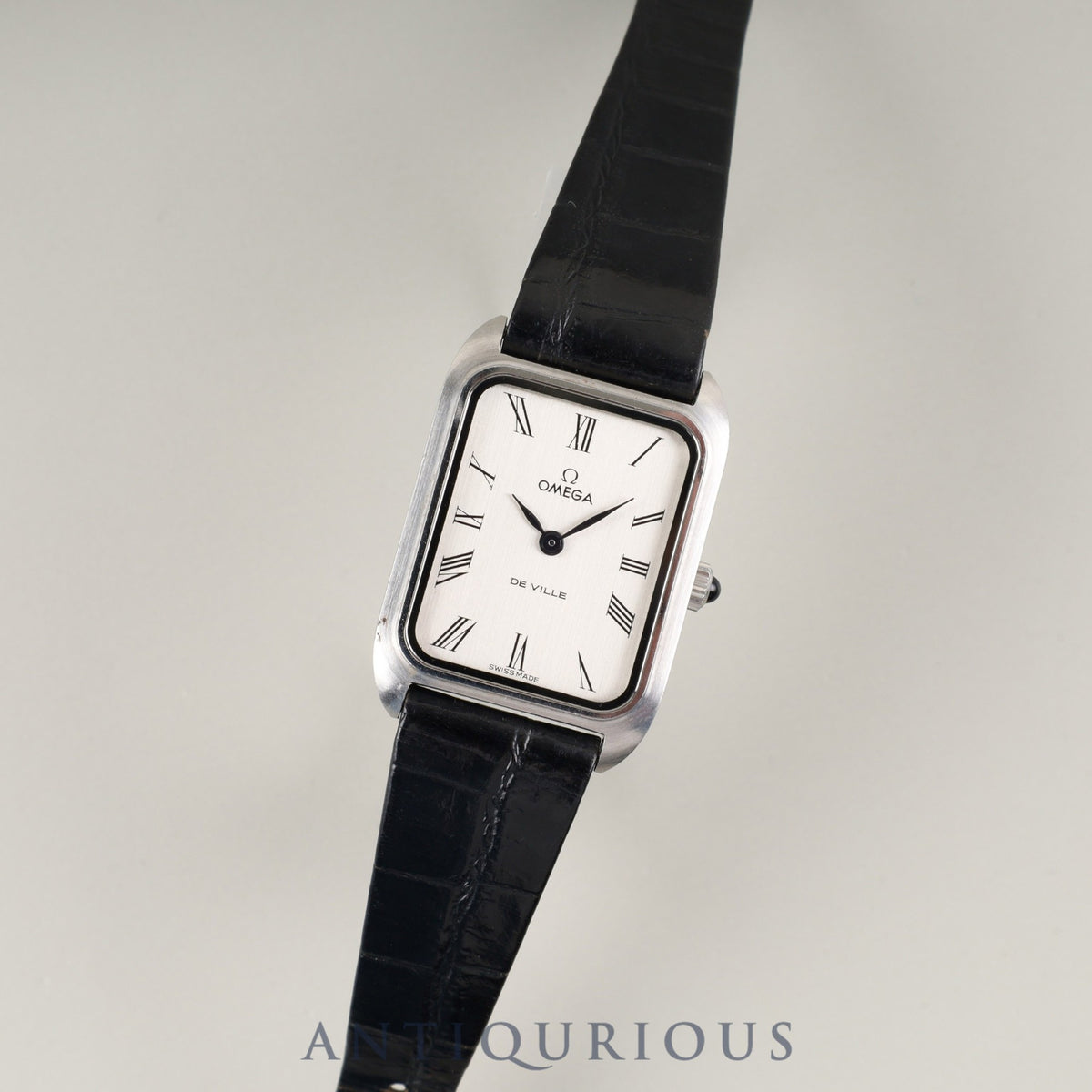 Omega De Ville 511.0503 Manual Winding Caliber 625 Stainless Steel Watch with Genuine Leather Strap and Genuine Stainless Steel Buckle, Silver Dial, Overhauled