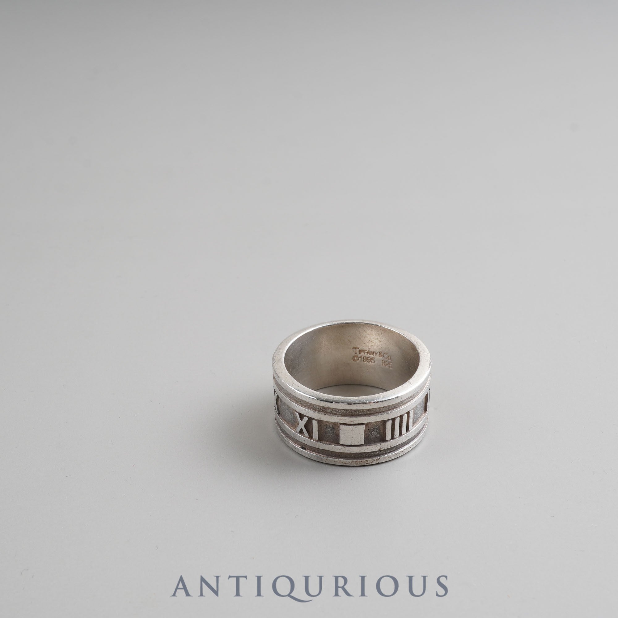 Tiffany Ring Atlas Wide SV925 Box Dust Bag