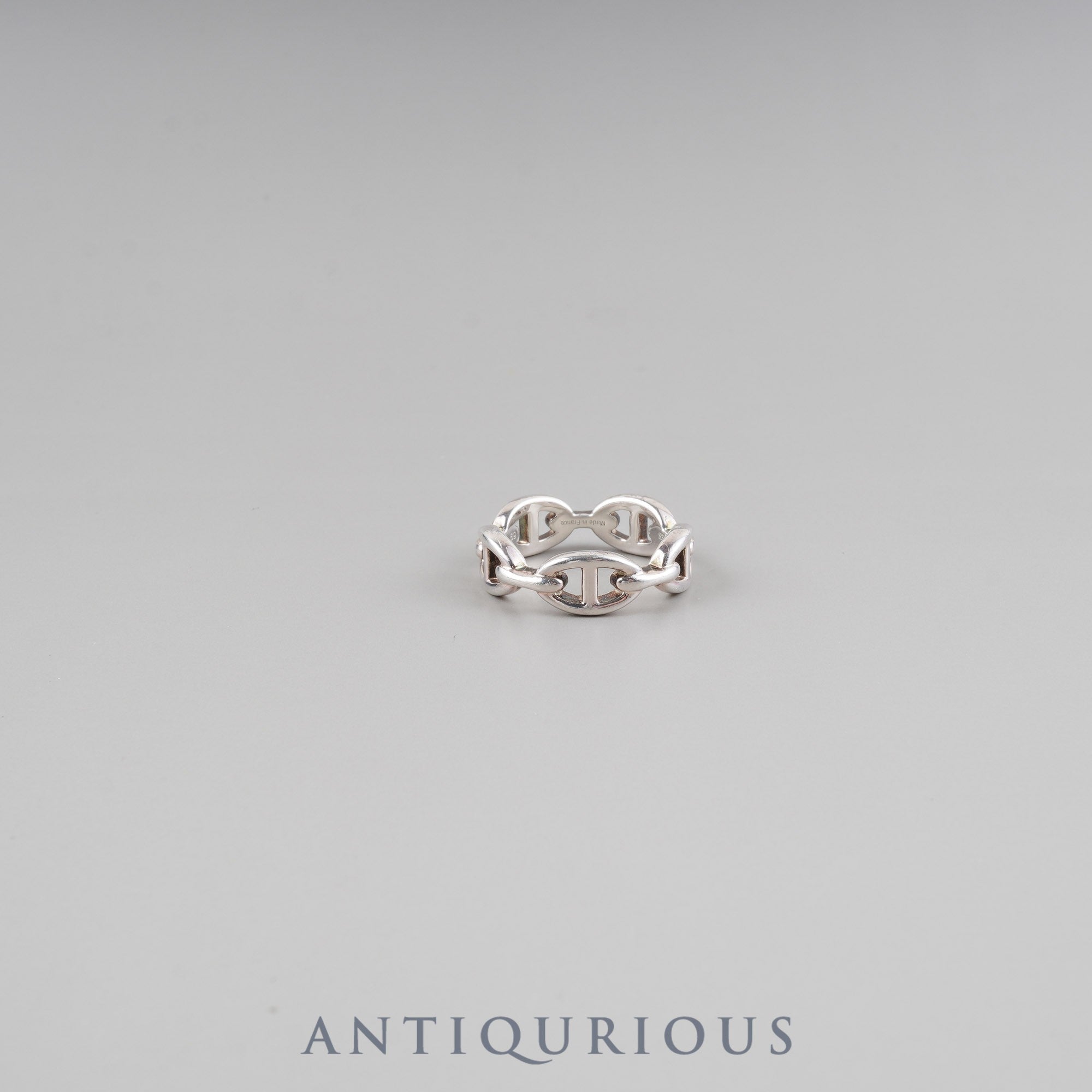 エルメス リング シェーヌダンクル アンシェネ PM スターリングシルバー #59