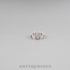 Hermes Ring Chaine d'Ancre Enchaine PM SV925 #59