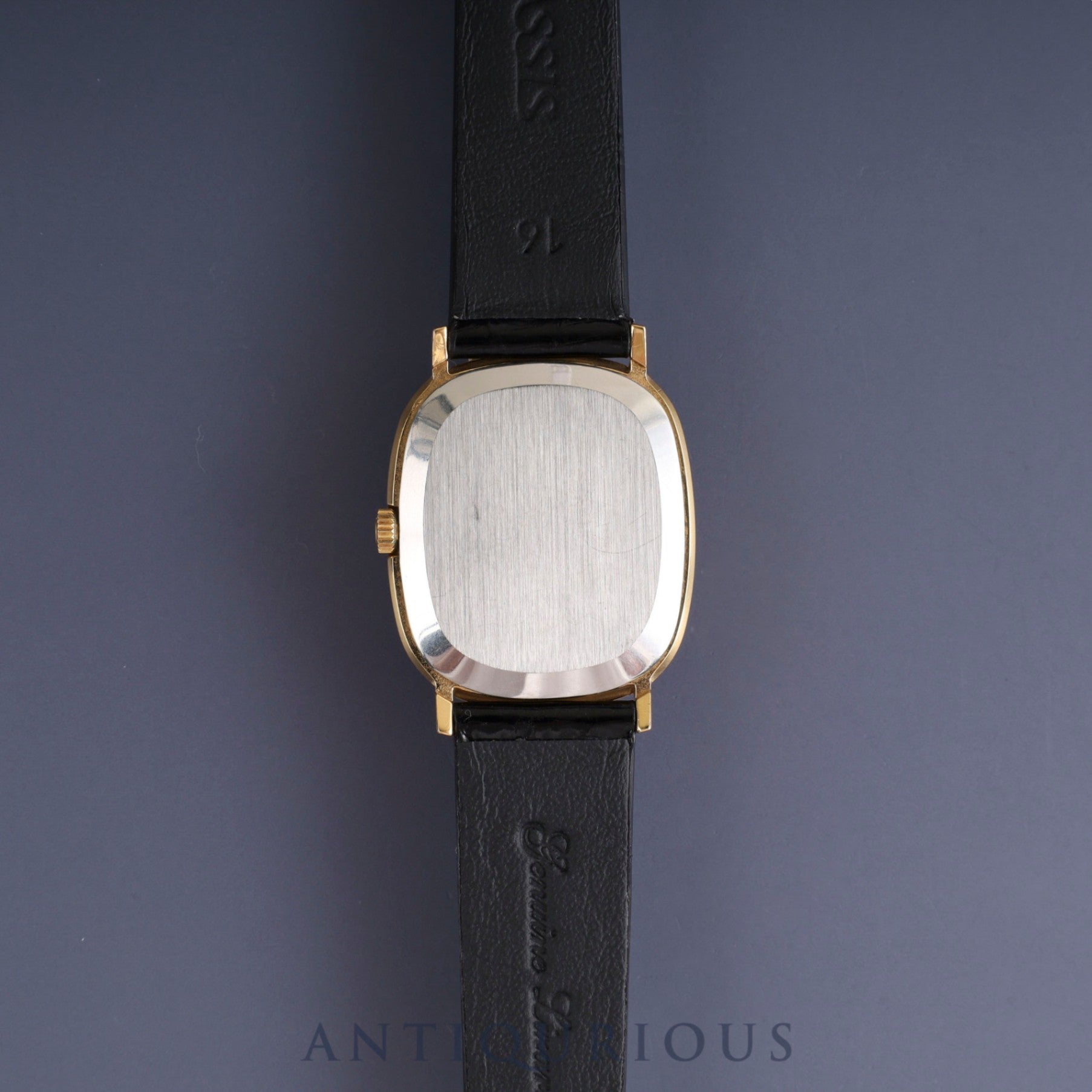 Omega De Ville 511.0472 Manual winding Cal.625 GP Leather Aftermarket buckle (GP) Champagne dial 1970s Overhauled