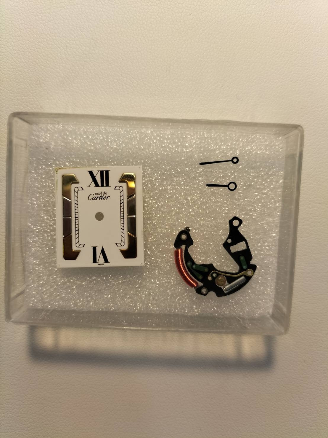 カルティエ マストタンク LM 590005 クォーツ Cal.90 SV925 革 純正尾錠(GP) サイドトリニティ文字盤 オーバーホール済み