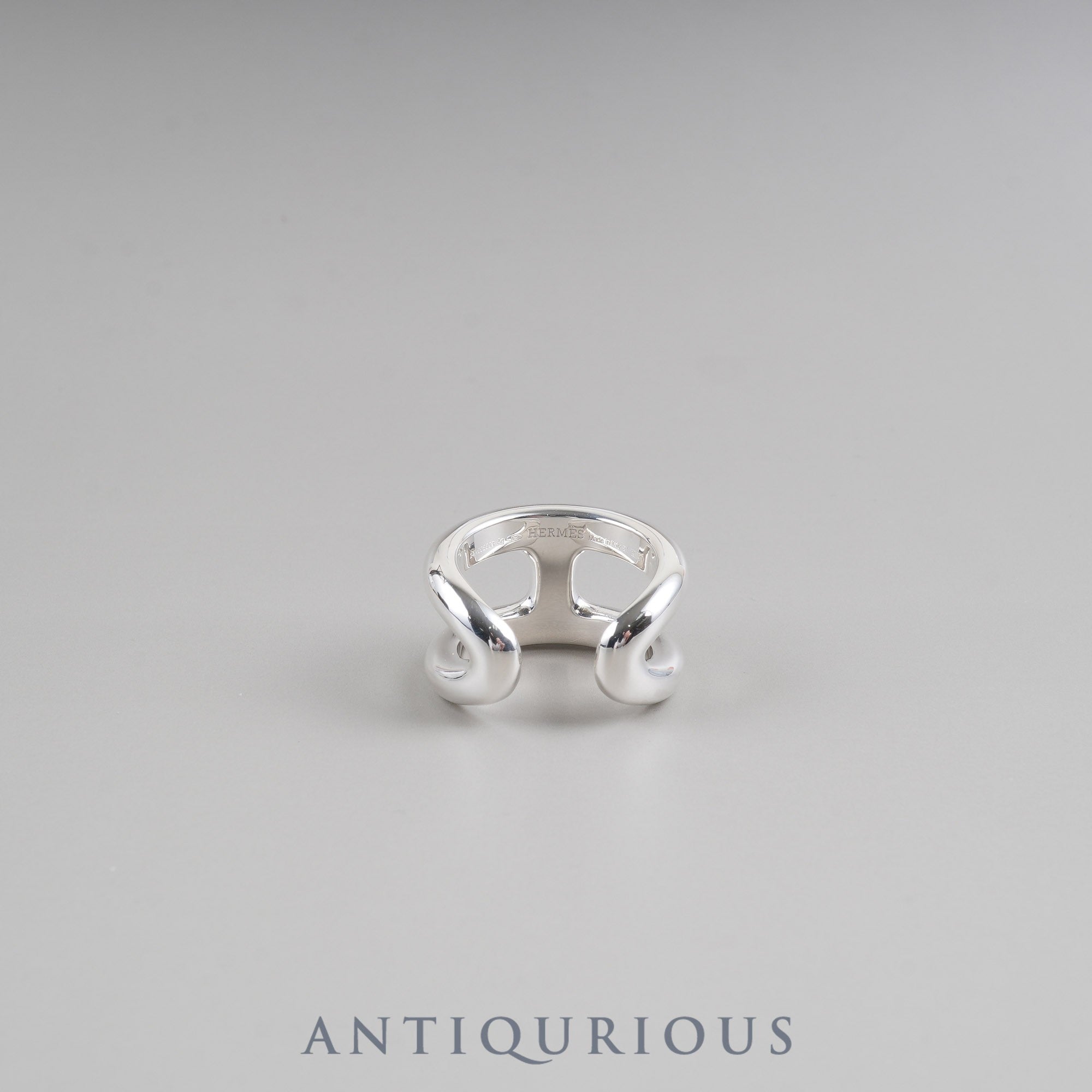 Hermes Ring Osmos PM SV925 #51 Size 10.5 24 Years Engraved