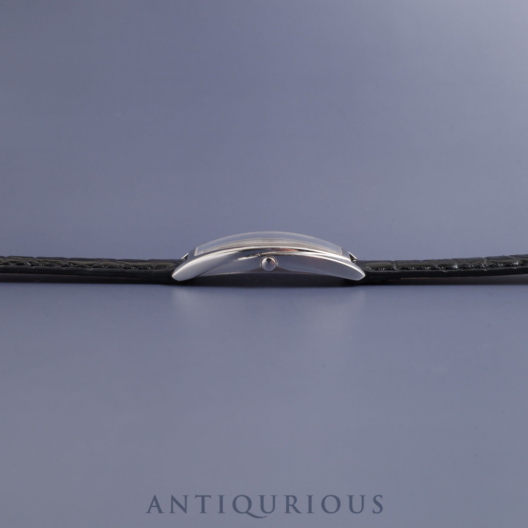 ティファニー ジェメア Z6401.10.10 クォーツ Cal.976.001 SS 革 純正尾錠(SS)ホワイトローマン文字盤 オーバーホール済み