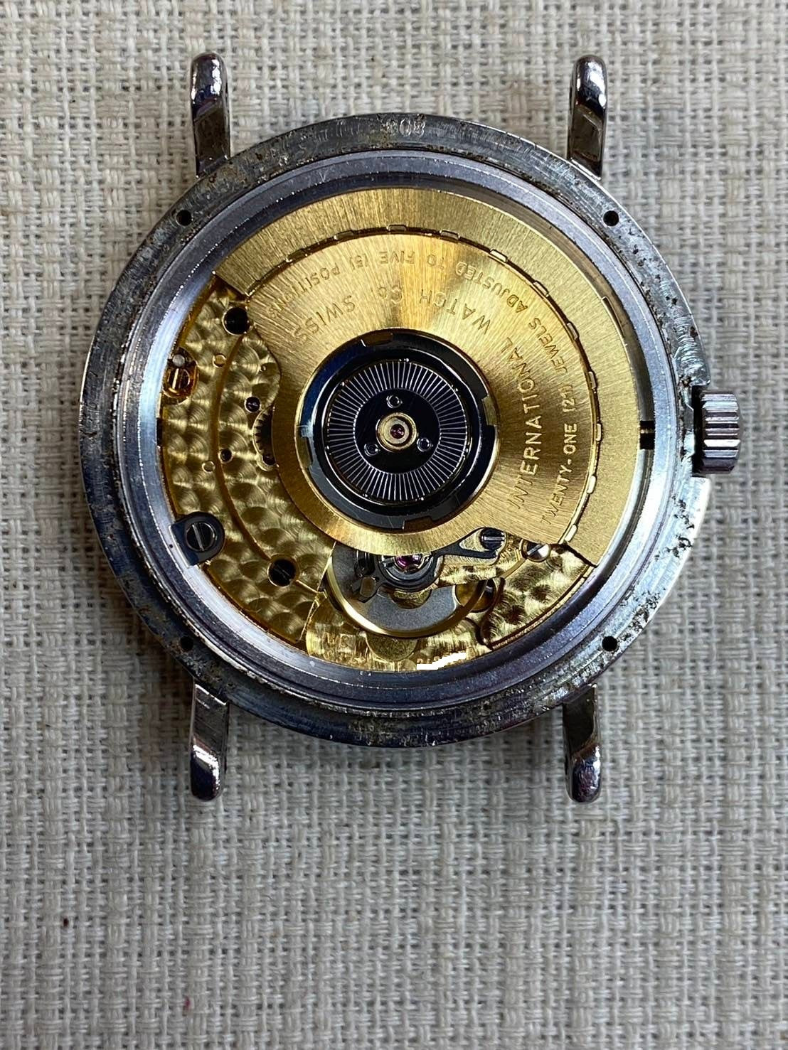 IWC ポートフィノ IW351403 自動巻き SS 革 ホワイト文字盤 アイダブリュシー