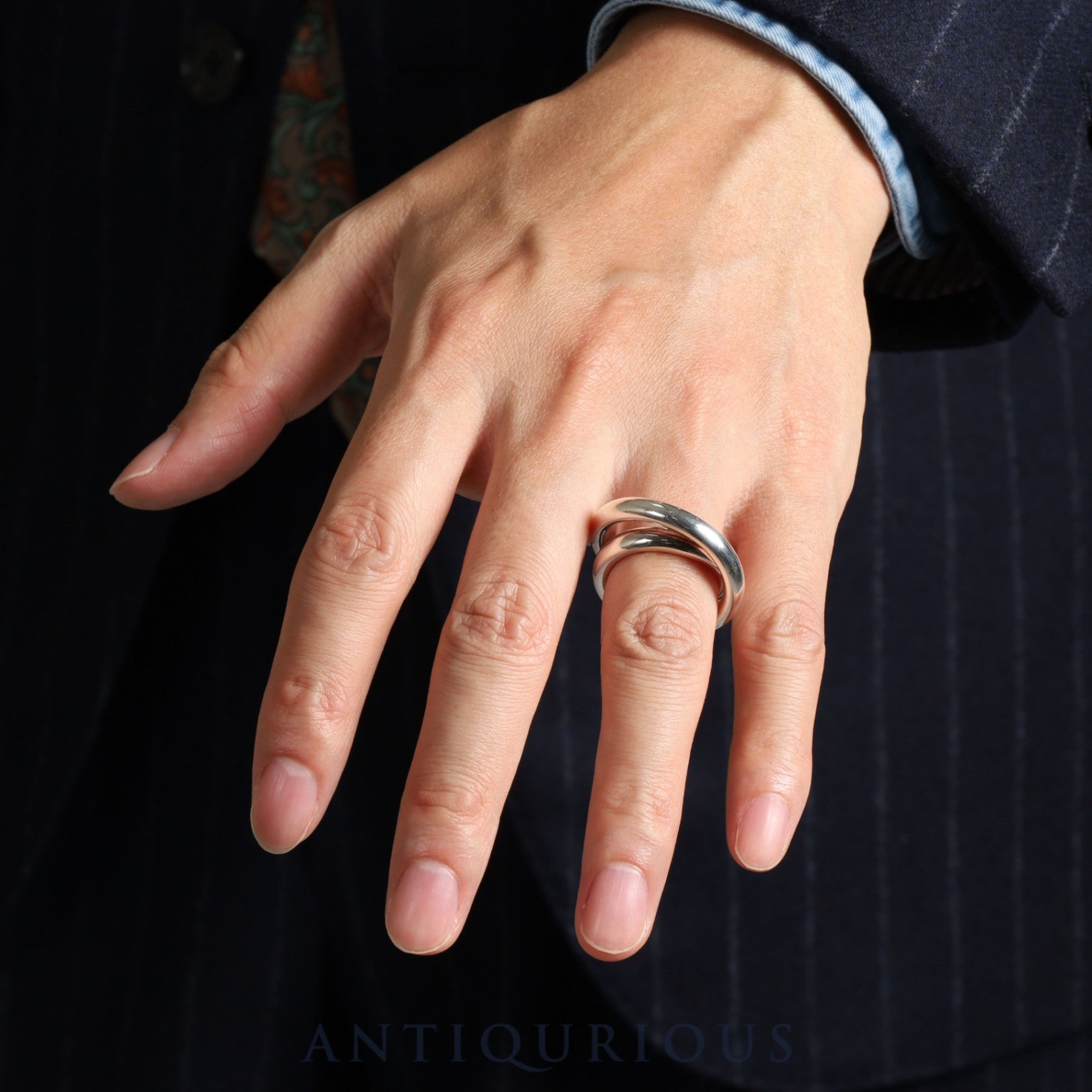 エルメス リング ヴェルティージュ スターリングシルバー #54