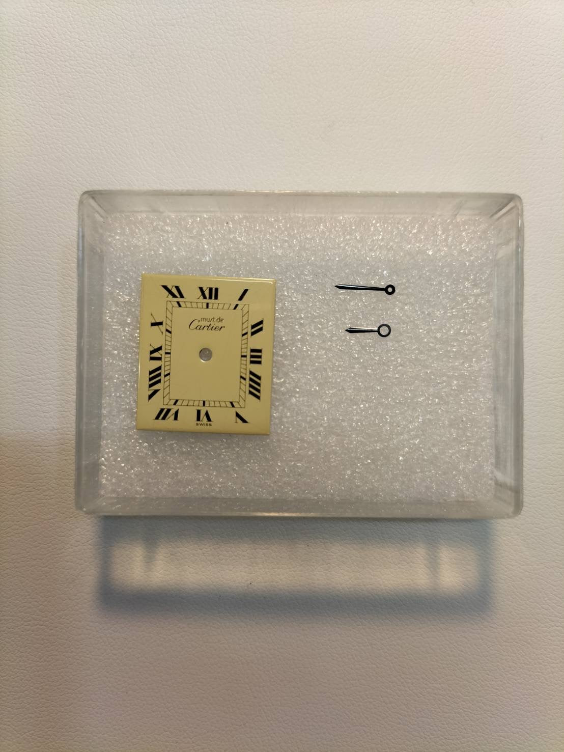 カルティエ マストタンク LM 6 手巻き Cal.78-1 SV925 革 純正ピンバックル(GP) アイボリーローマン文字盤(SWISS表記)オーバーホール済み