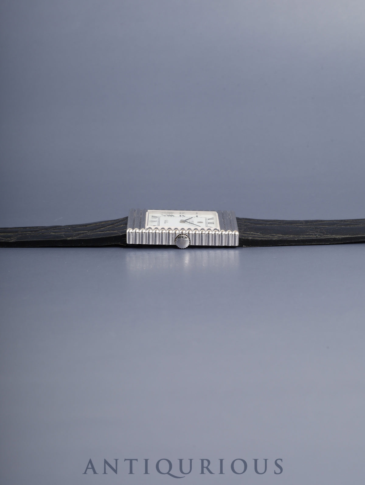 ロレックス チェリーニ 4012 手巻き Cal.1600 750WG 革 純正ピンバックル(SS)ホワイトローマン文字盤(SWISS表記)38番台 (1973年) オーバーホール済み