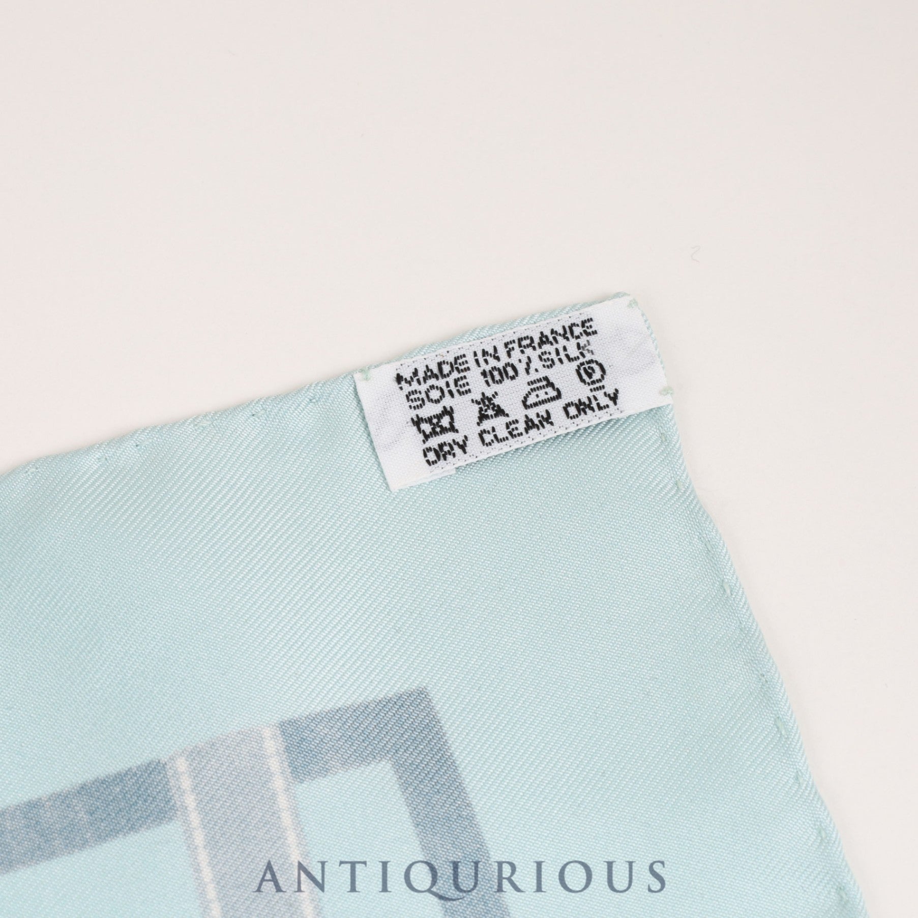 Hermes scarf Carre 45 Bordeaux Blue SILK 100%