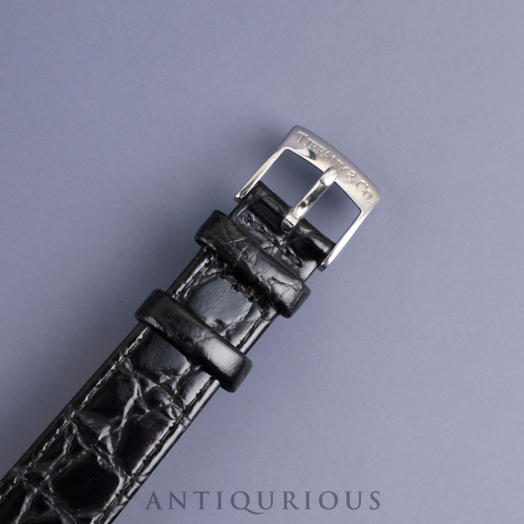 ティファニー クラシックトノー スモールセコンド 515.1016 クォーツ Cal.980.163 SS 革 純正尾錠(SS)ホワイト文字盤 オーバーホール済み