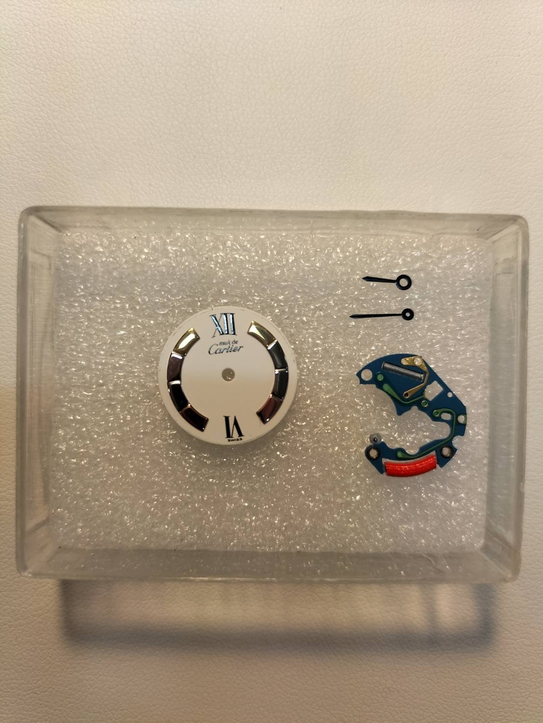カルティエ マストトリニティ W1010744 / 2735 クォーツ Cal.- SV925 革 純正Dバックル(GP)サイドトリニティ文字盤 オーバーホール済み