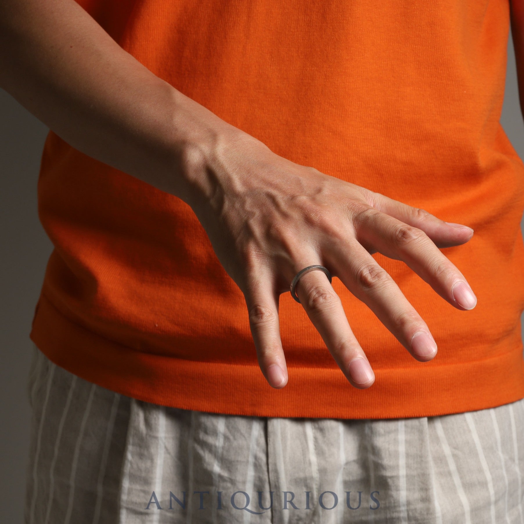 メゾンマルジェラ リング ナンバーロゴ SV925 箱