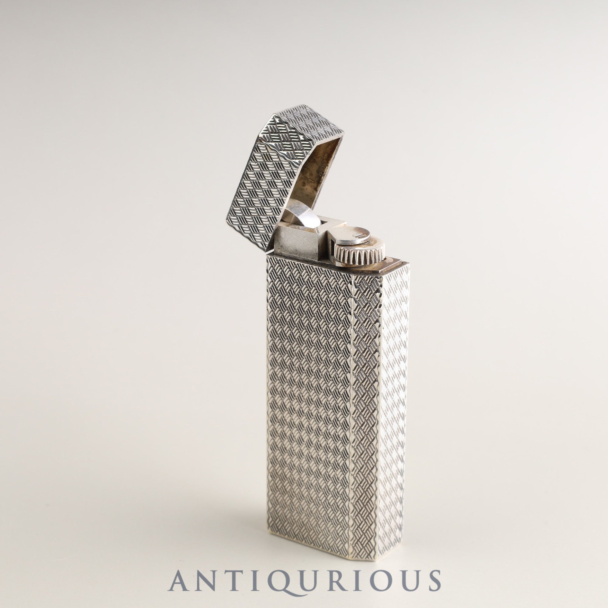 Cartier lighter Pentagon silver color