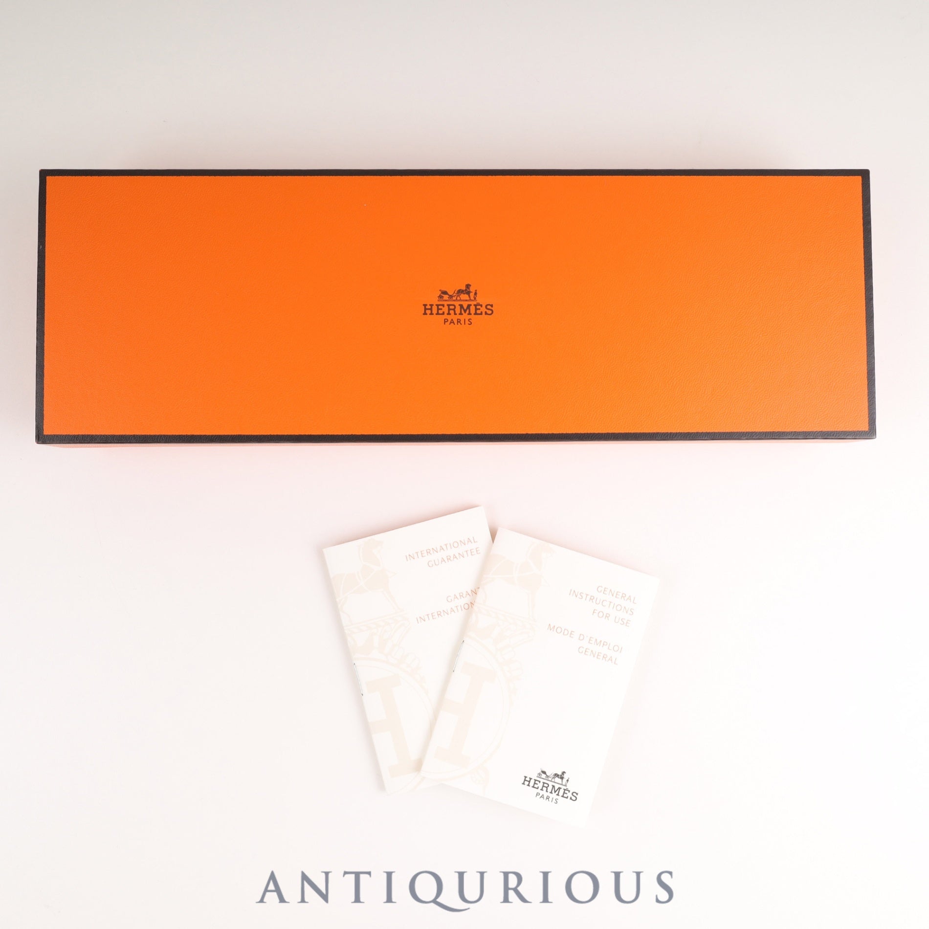 Hermès Cape Cod Tonneau CT1.710 Quartz Movement, Stainless Steel, Genuine Leather Strap (Stamped N: 2010), Genuine Buckle (SS), White Dial, Box, Warranty Card (2010), Overhauled