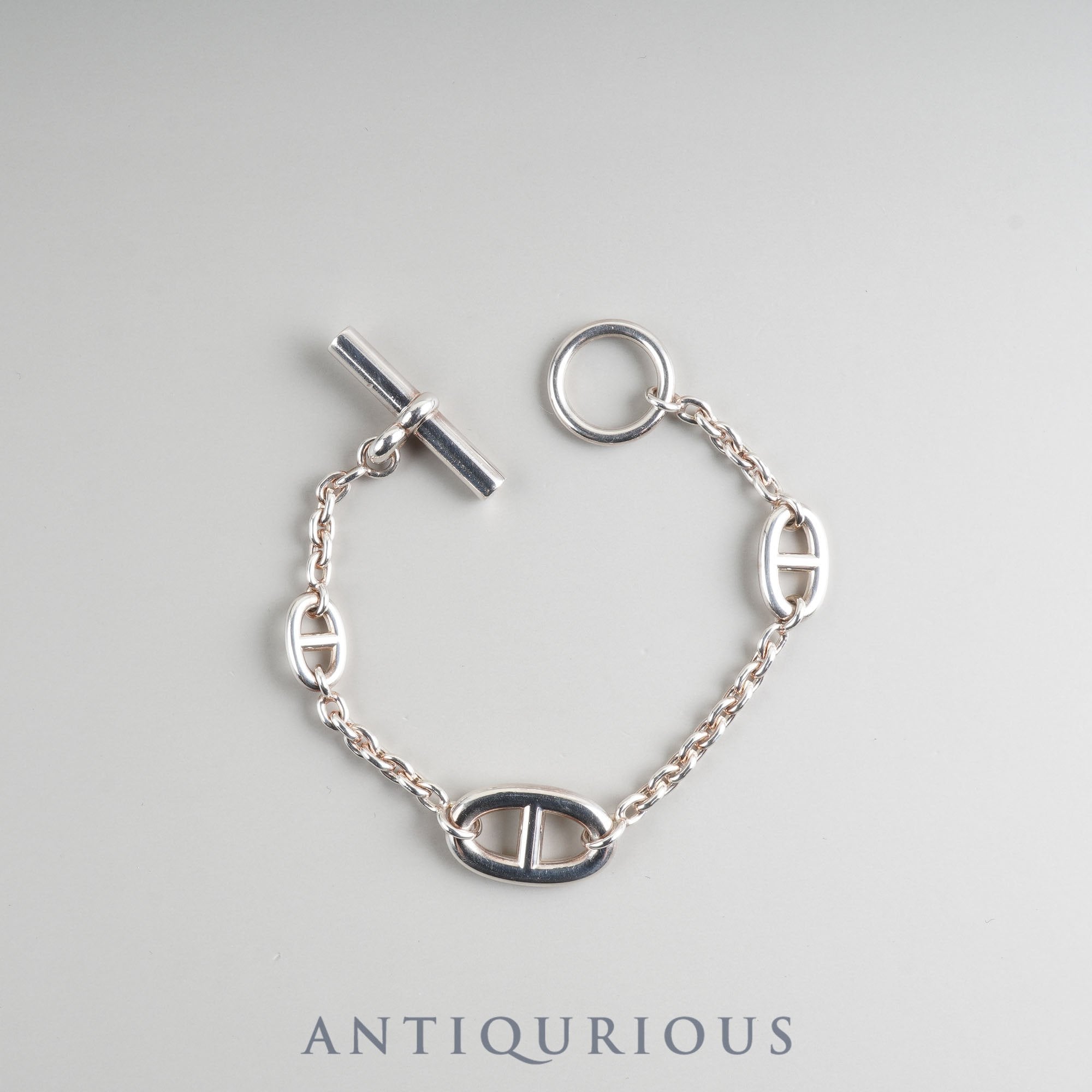 Hermes Bracelet Chaine d'Ancre Farandoule SV925 LG