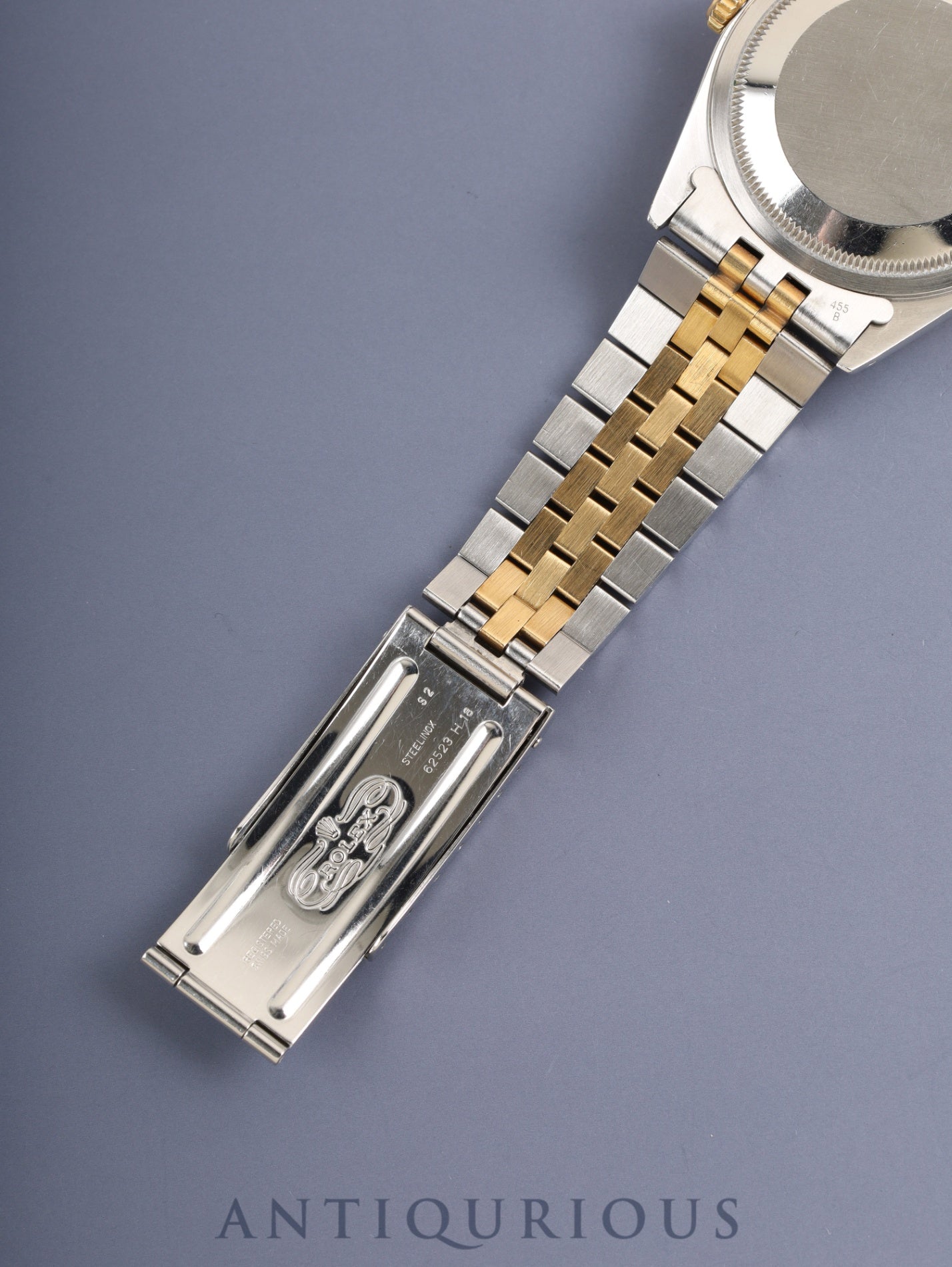 ロレックス デイトジャスト 16233 自動巻き Cal.3135 SS/YG SS/YG ホワイト 文字盤 X番台(1991年)外箱 保証書(1994年) オーバーホール済み