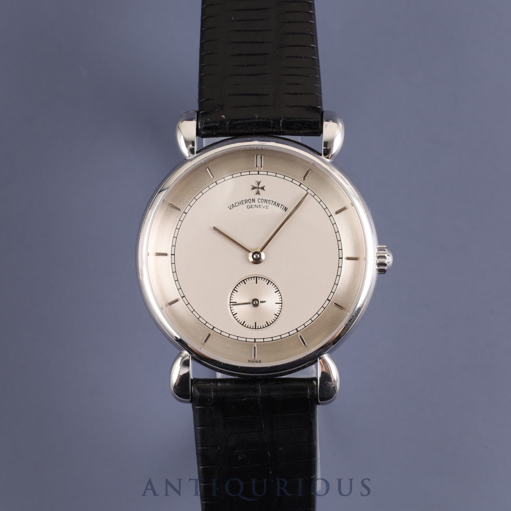 ヴァシュロン・コンスタンタン ヒストリカル RENAISSANCE 92084 手巻き Cal.1014/1 750 革 純正尾錠(750)シルバー文字盤 純正替えベルト オーバーホール済み