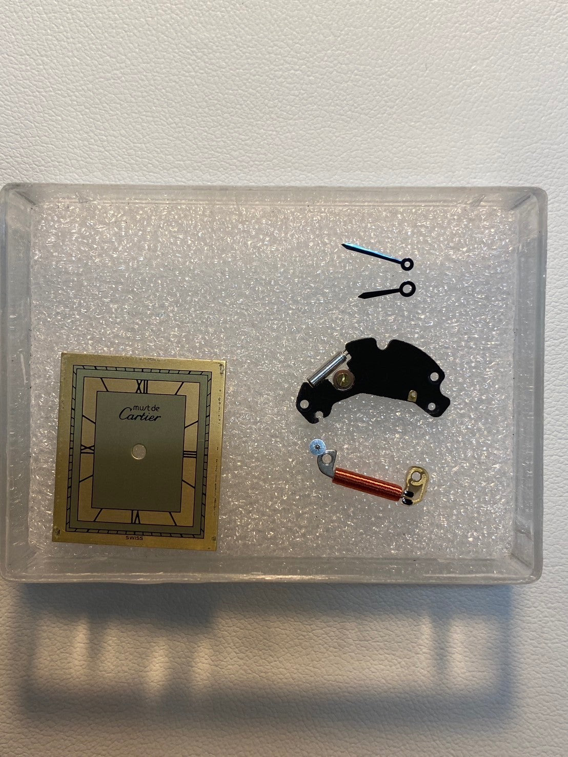 カルティエ マストタンク LM 681006 クォーツ Cal.81 SV925 革 純正尾錠(GP)シャンパン飛びローマン文字盤 オーバーホール済み 新品仕上げ済み