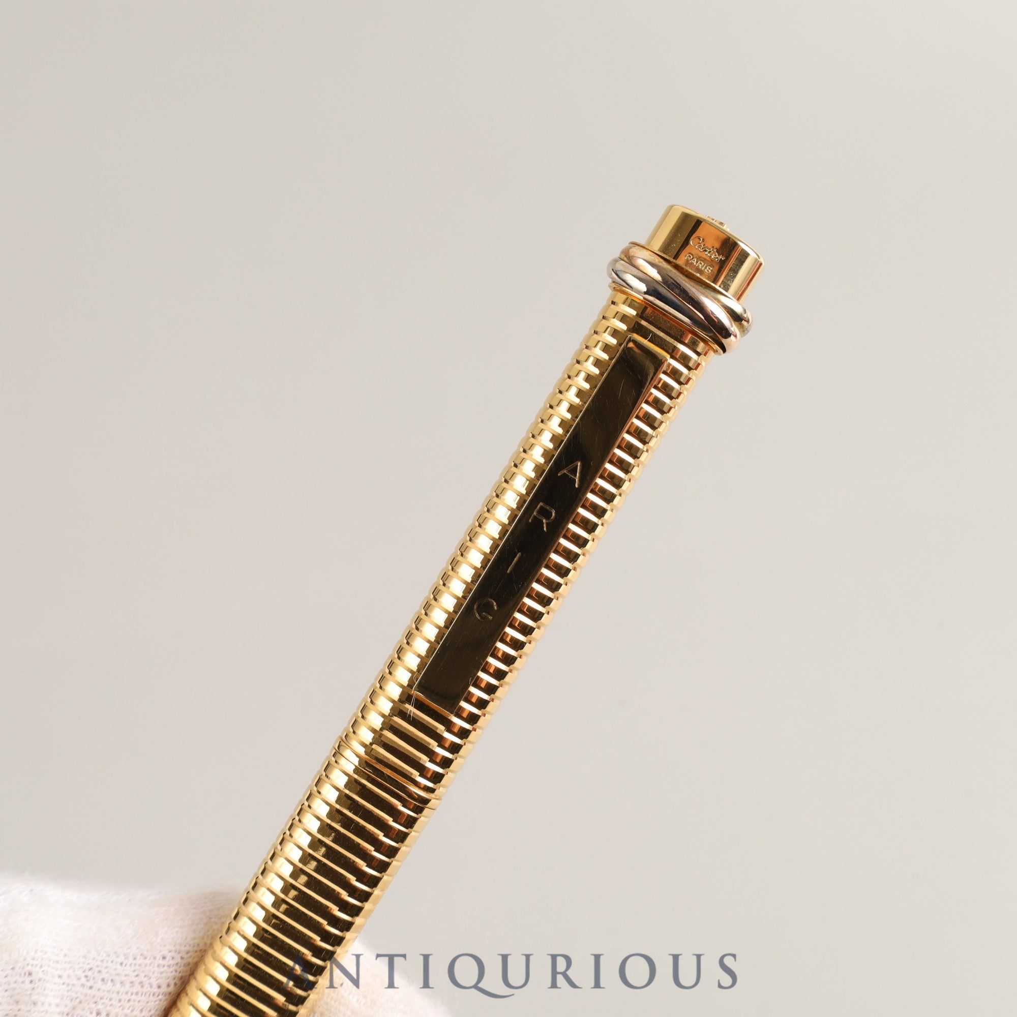 Cartier Trinity Ballpoint Pen GP Cap Type Box *New refill replaced by Cartier