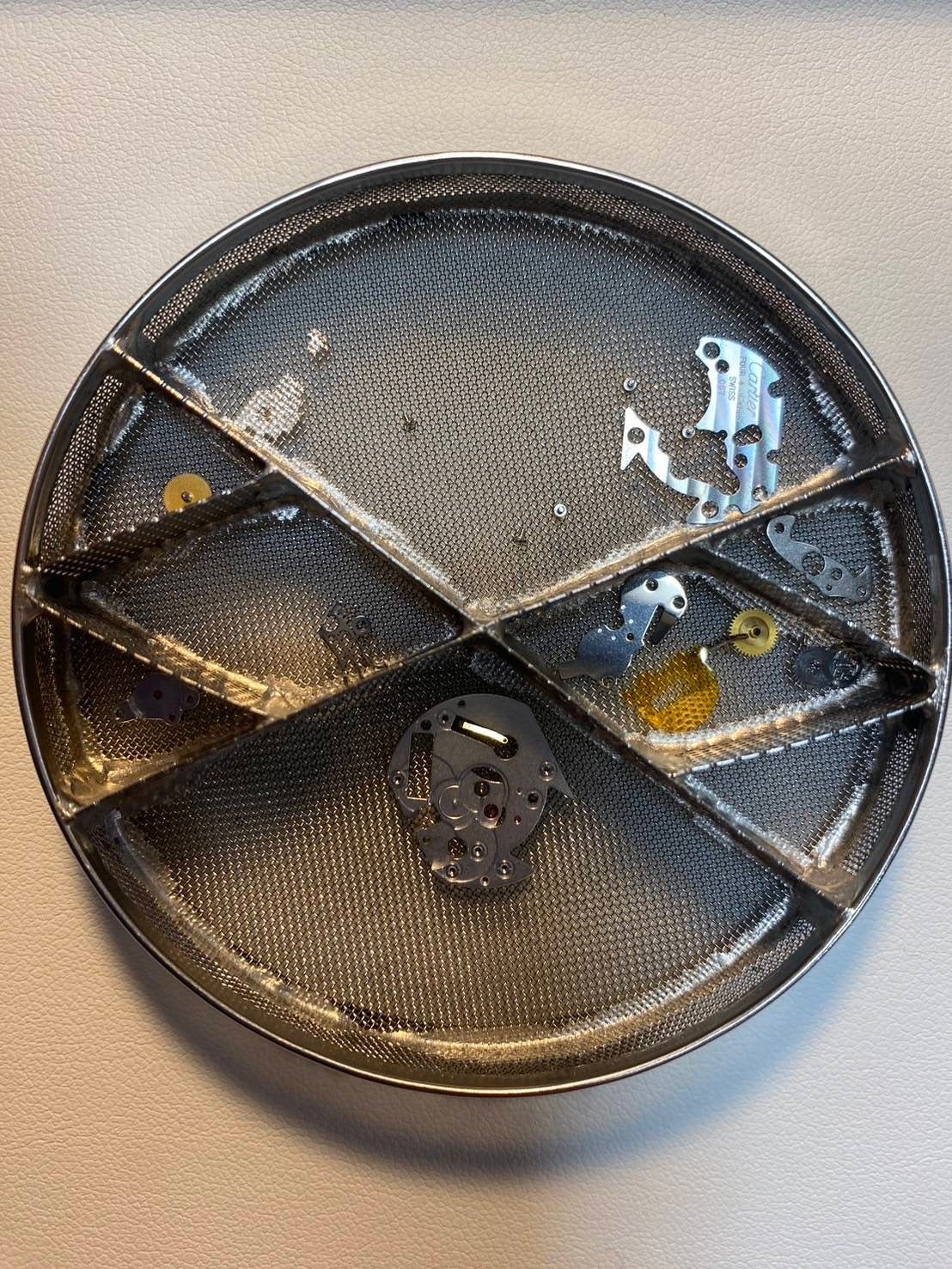 カルティエ マストタンク SM W1009654 / 1613 クォーツ Cal.057 SV925 純正Dバックル(GP) 飛びローマCC文字盤 1980年代半ば~1994年 オーバーホール済み