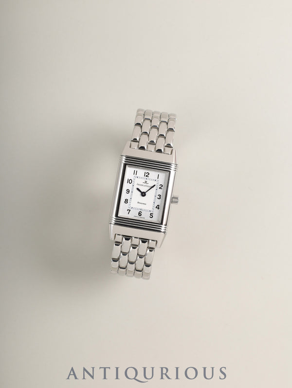 Jaeger-LeCoultre Reverso Lady 260.8.86 Cal.846/1 Manual Winding SS SS Silver Arabic Dial Overhauled