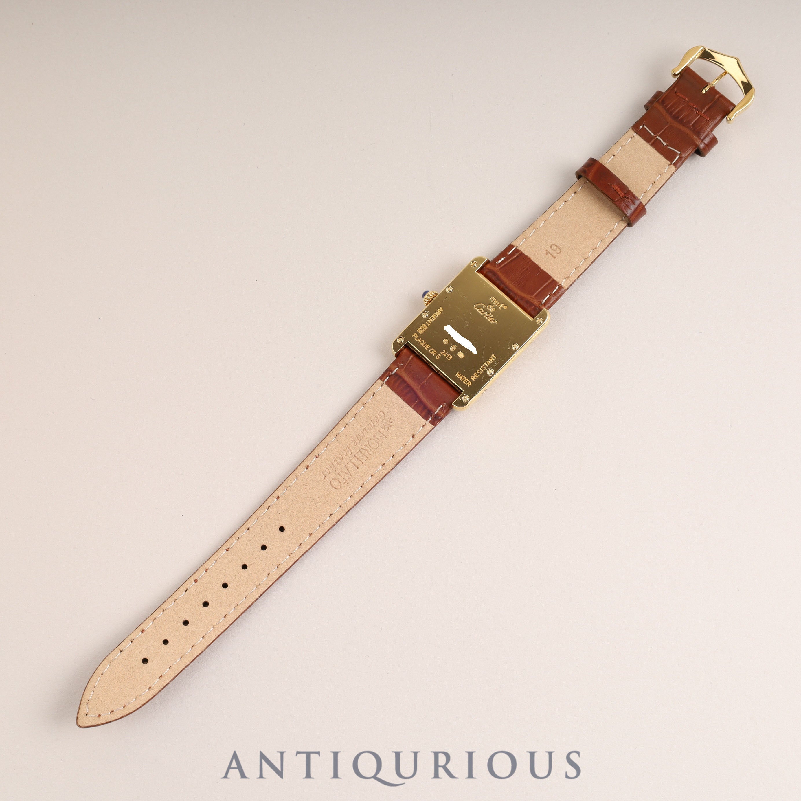 カルティエ マストタンク GM(XL) デイト QZ コンプリートサービス(フルメンテナンス)済み