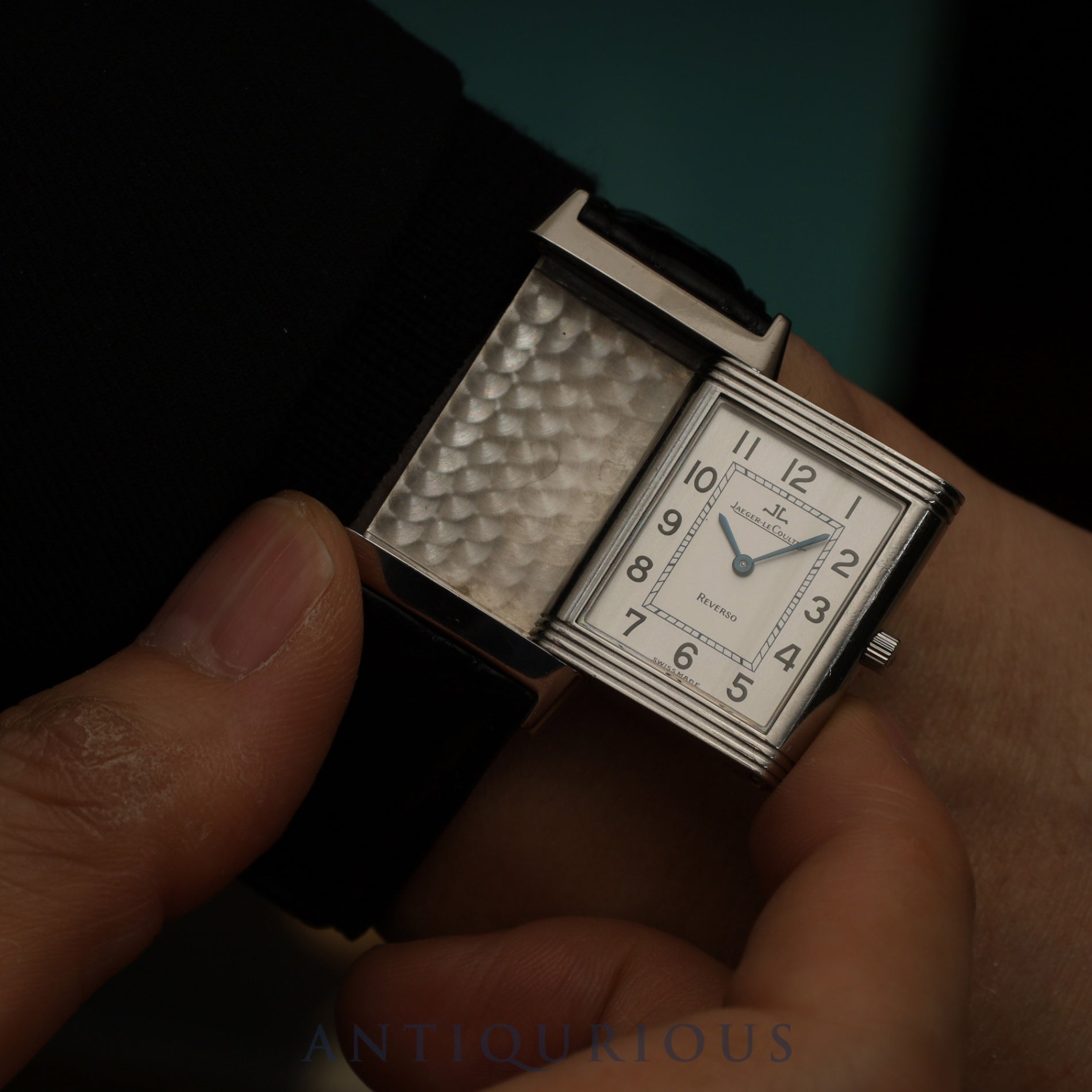 ジャガー・ルクルト レベルソ クラシック 250.8.86 手巻き Cal.846/1 SS 純正Dバックル (SS) 23mm×38mm シルバーアラビア文字盤 オーバーホール済み