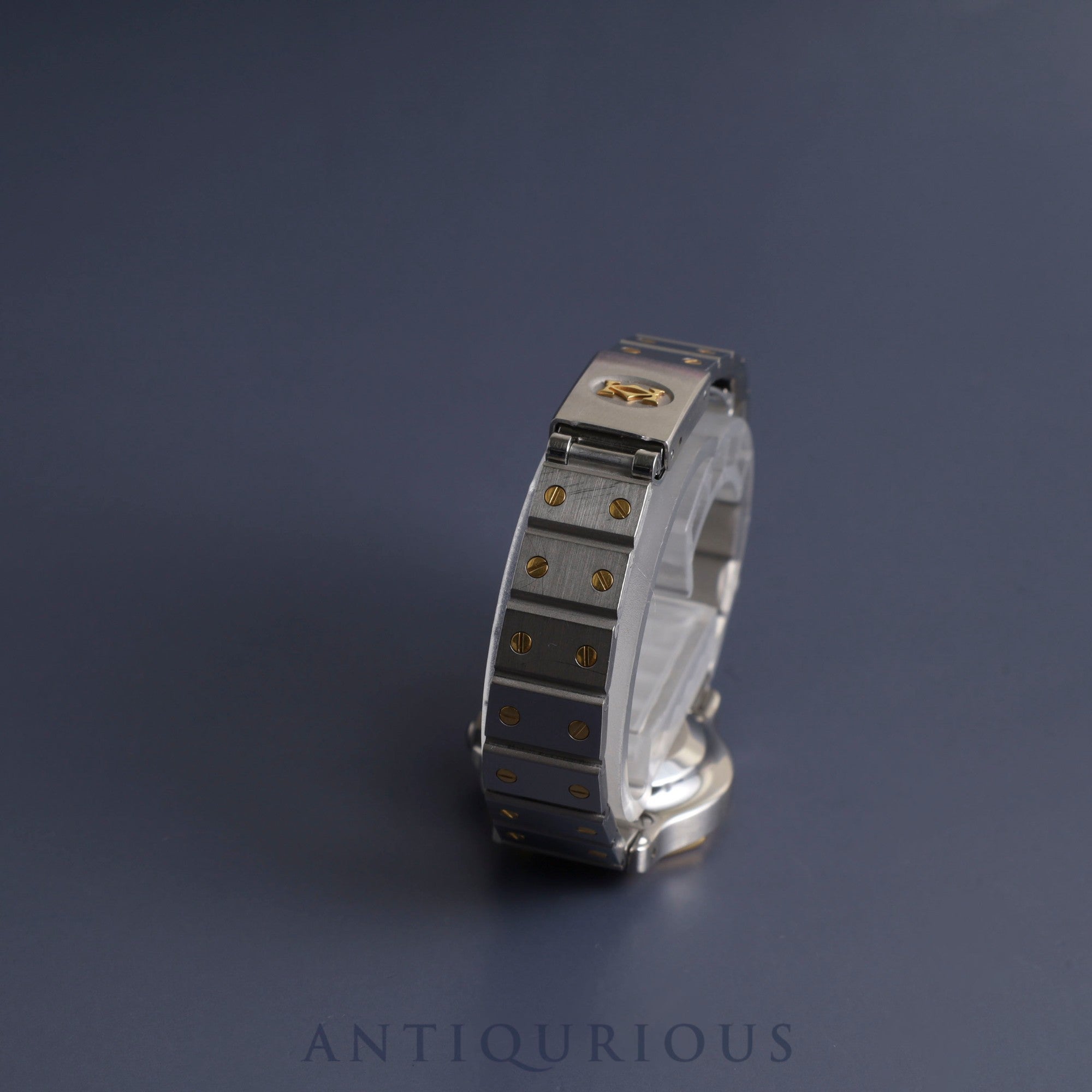 Cartier Santos Octagon SM 2039488 Automatic SS/YG SS/YG Grey ghost dial Box International lifetime warranty (1984) Complete service (full maintenance) completed at Cartier boutique